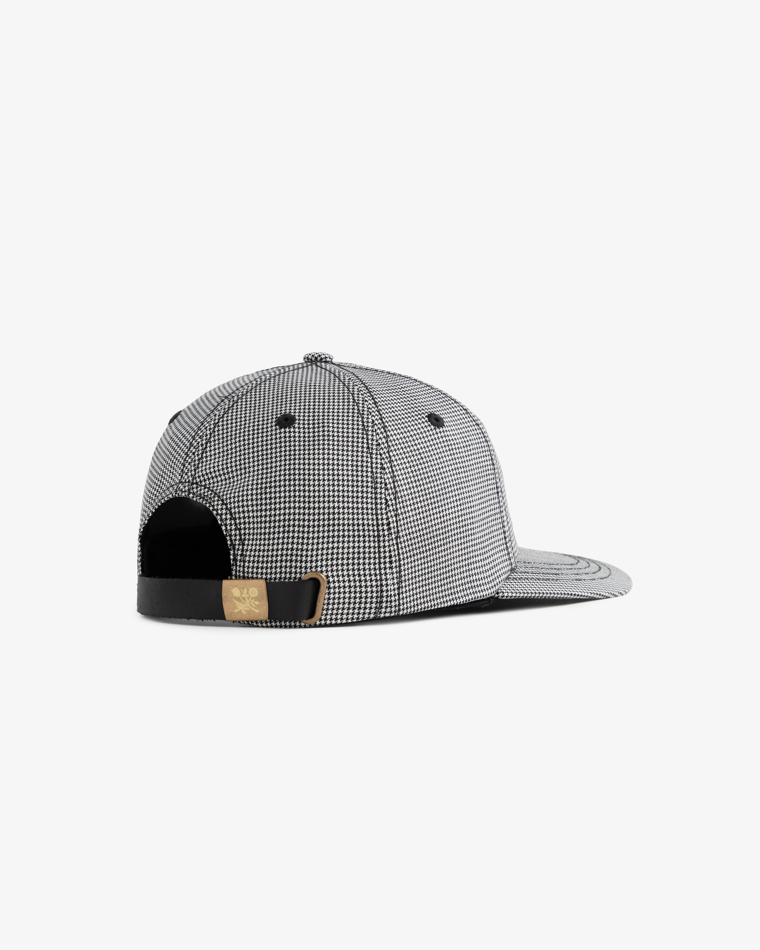 Wool Houndstooth Hat