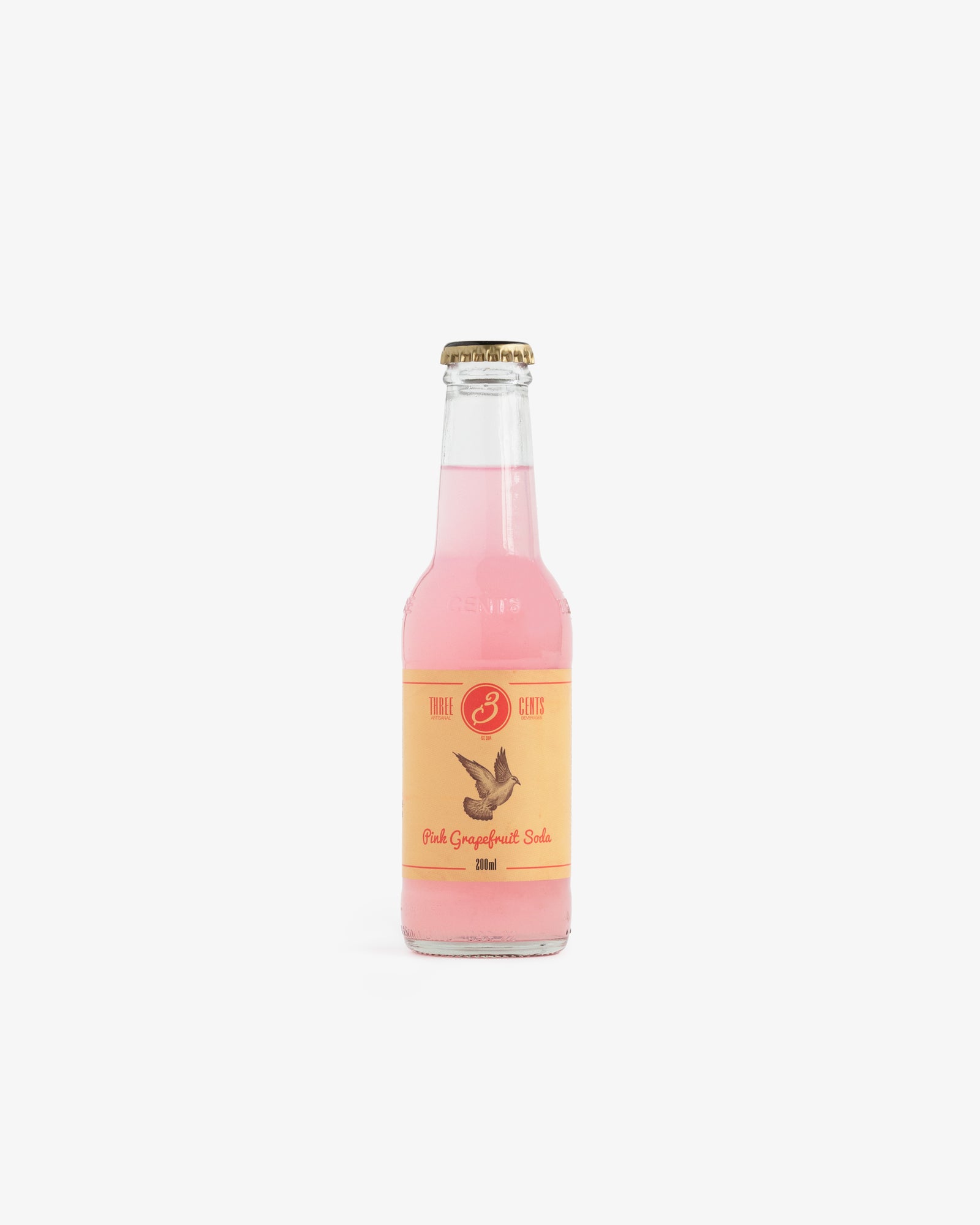 Three Cent Soda (Pink Grapefruit)