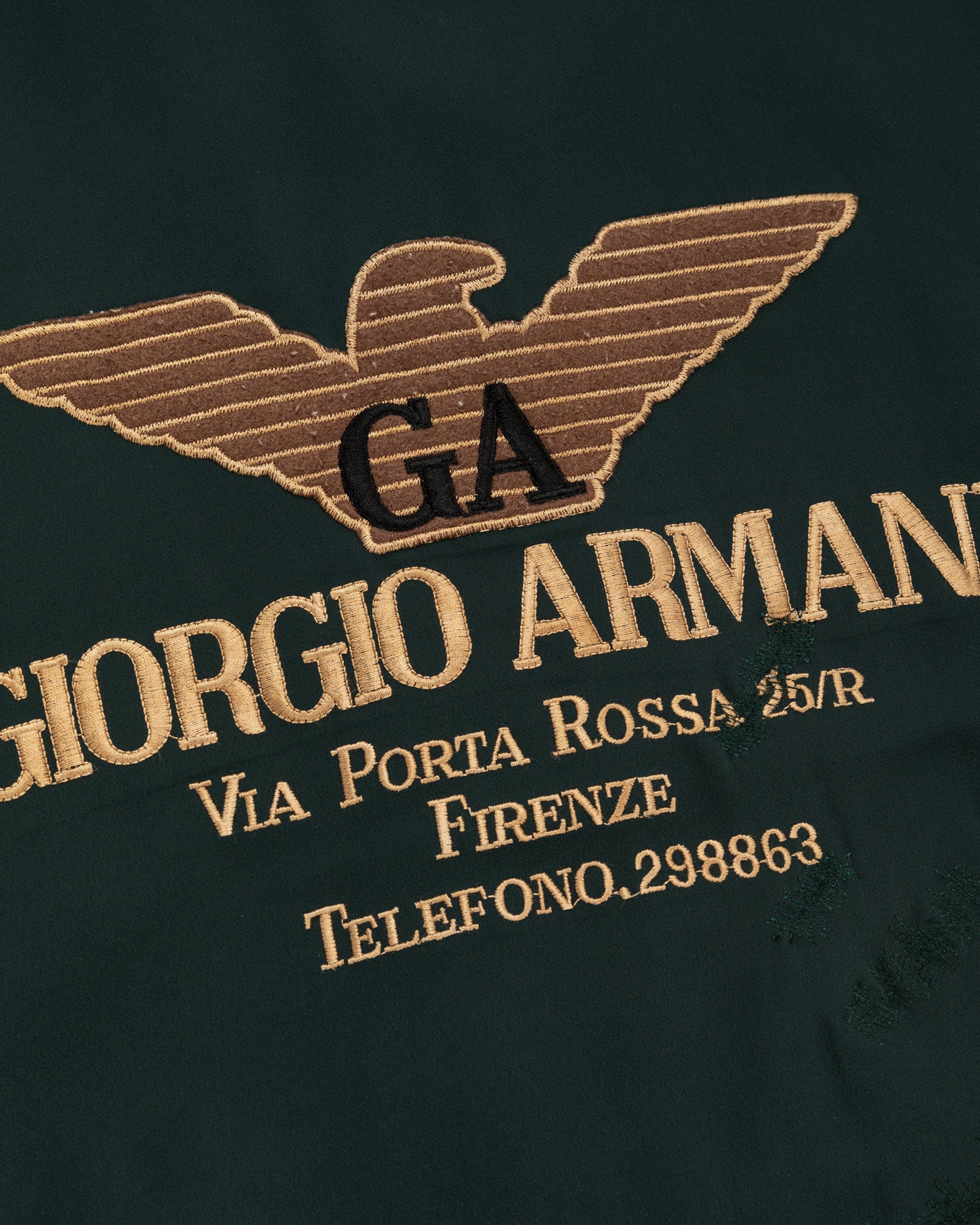 Vintage Armani Bomber Jacket