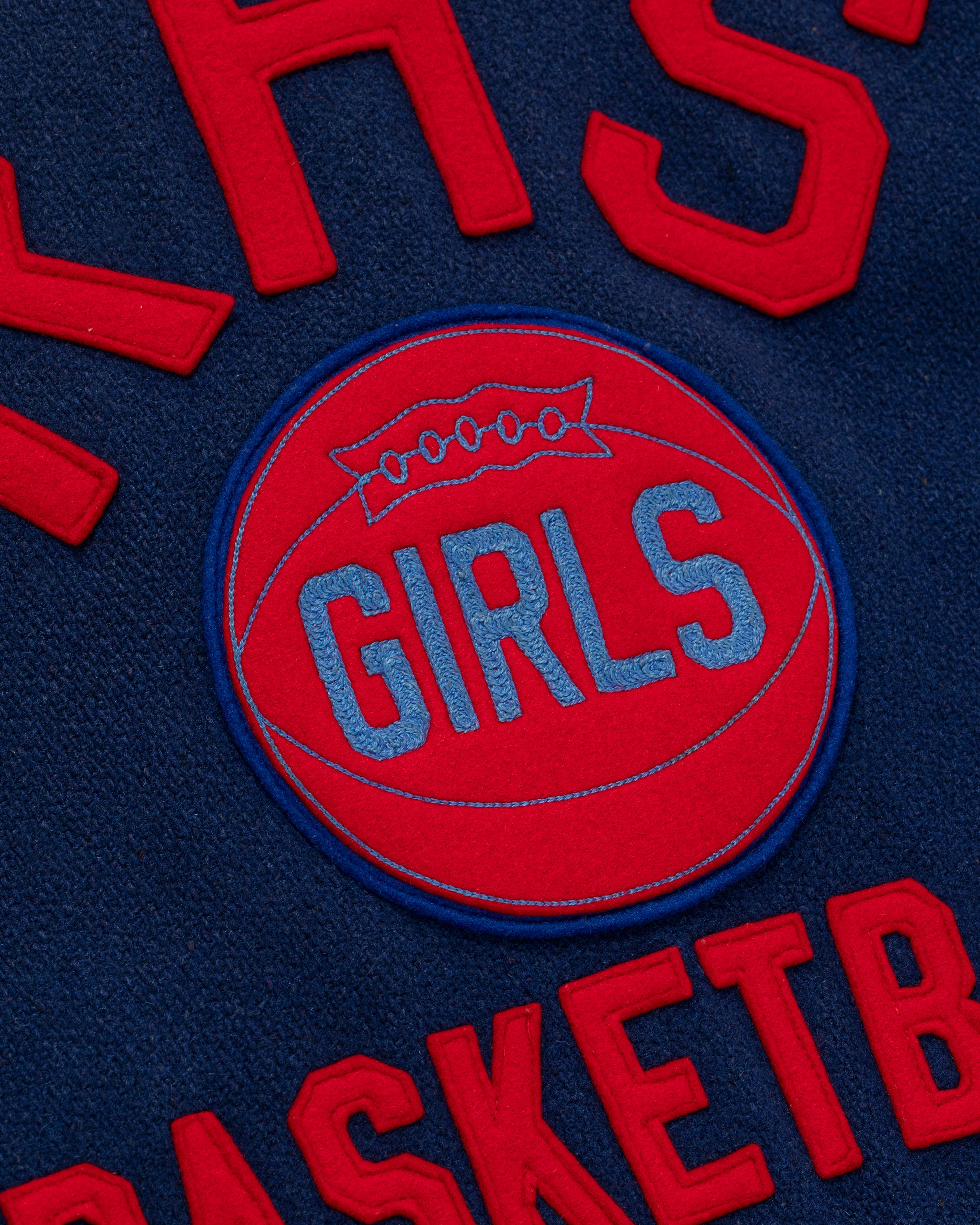 Vintage Women's Varsity Basketball Jacket