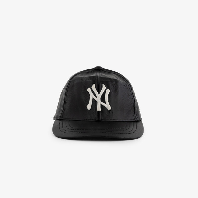 Vintage New York Yankees Leather Hat