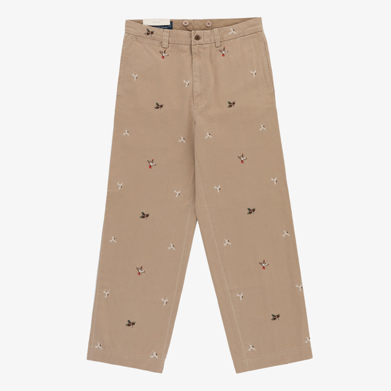 Vintage Polo Embroidered Duck Pants
