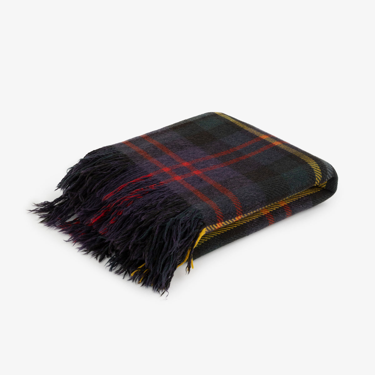 English Wool Plaid Blanket