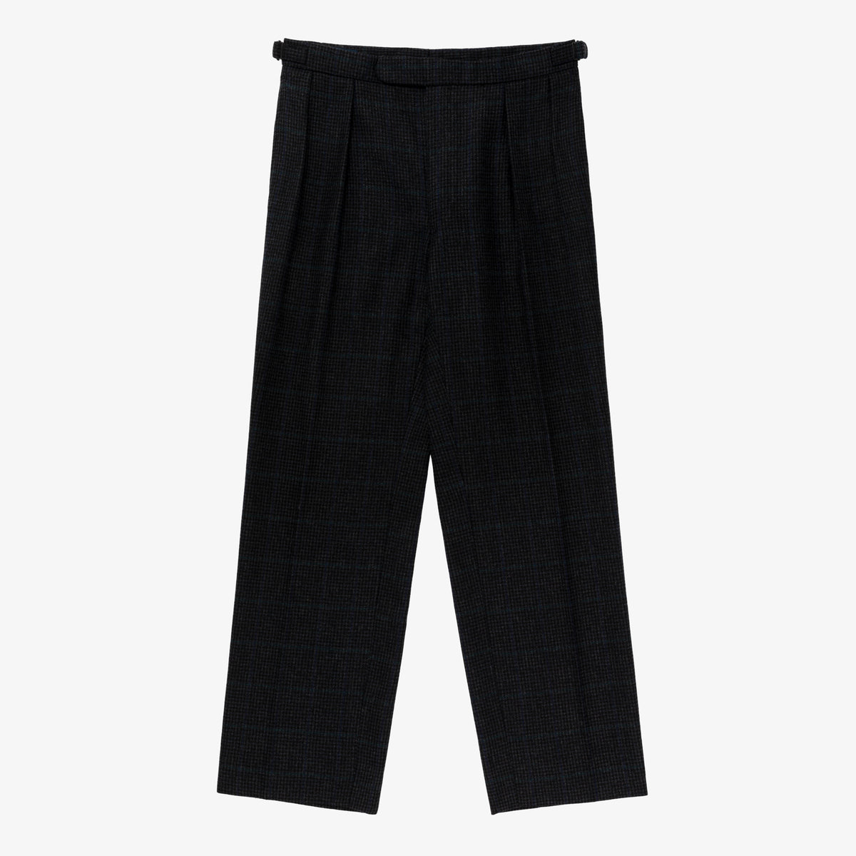 Ralph Lauren Double Pleated Plaid Trouser