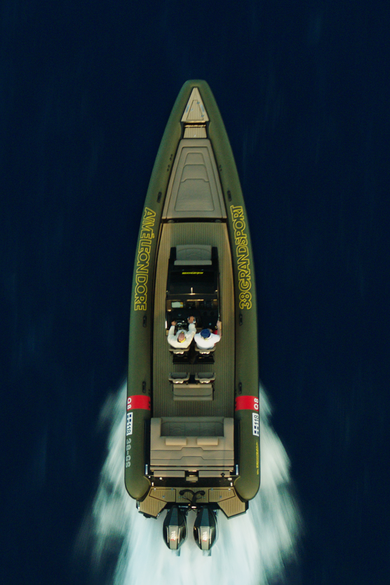 Aimé Leon Dore / Technohull 38 Grand Sport Power Boat