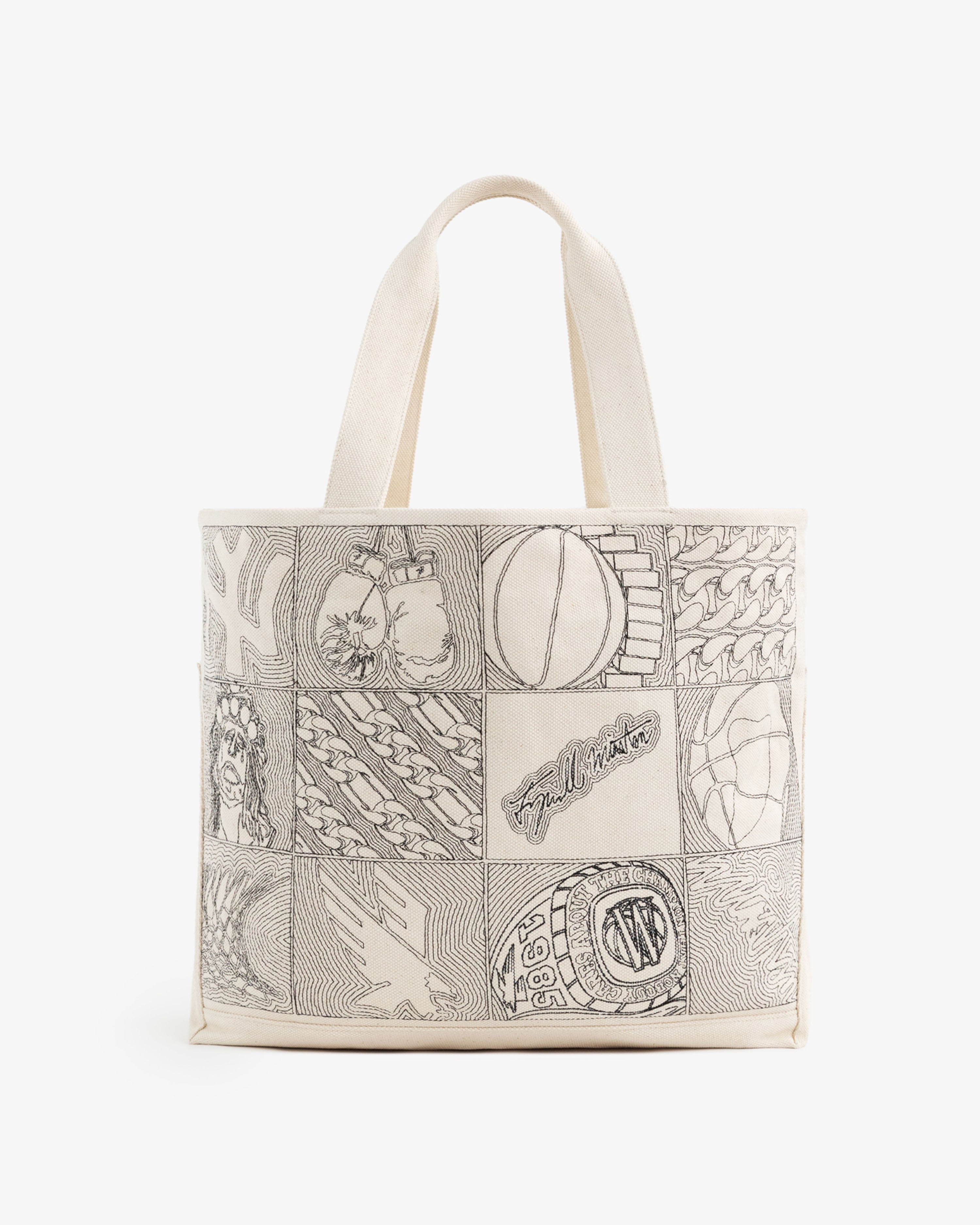 Embroidered Tote
