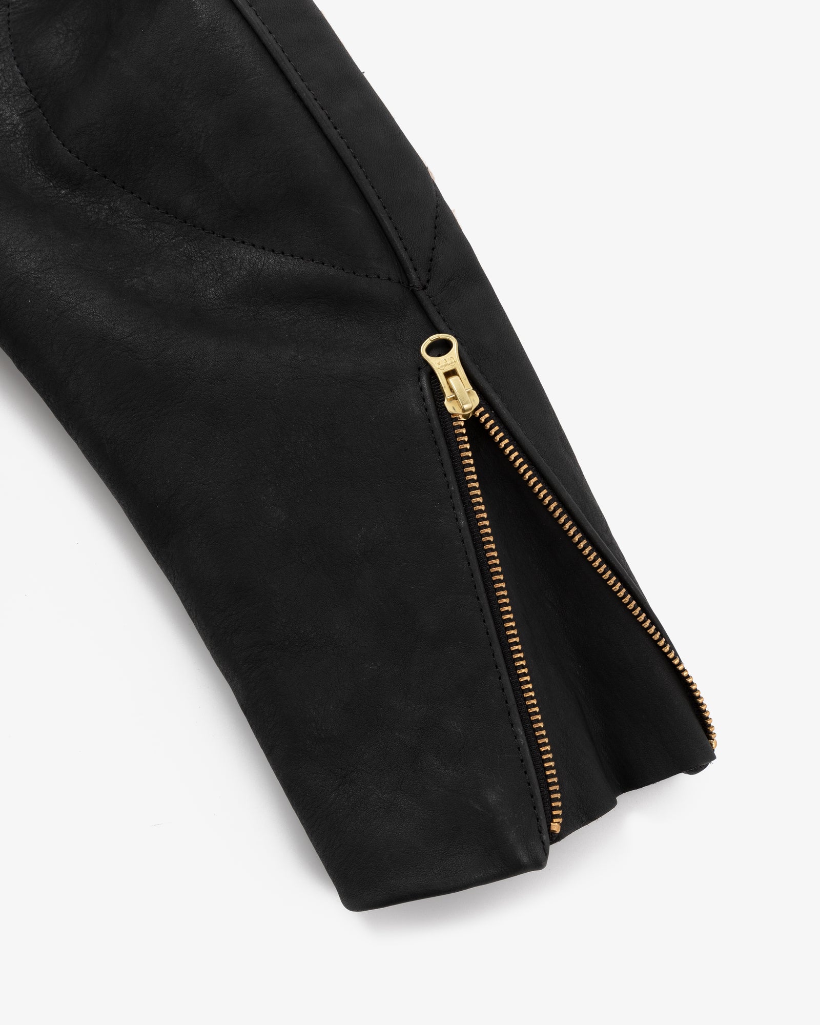 ALD / Vanson Raffia Leather Jacket