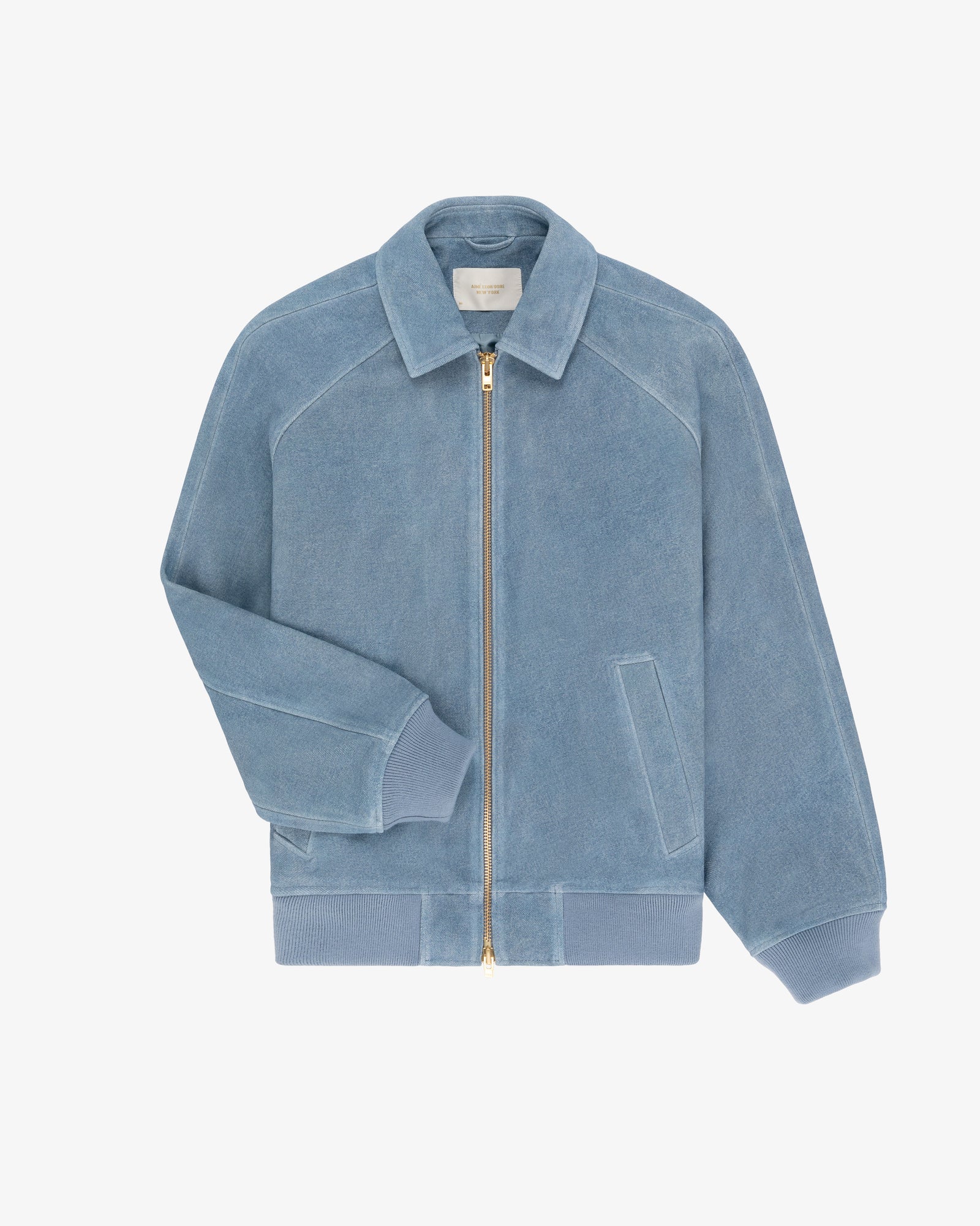 Denim Printed Leather Jacket – Aimé Leon Dore