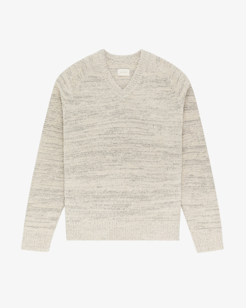 Marled V-Neck Sweater