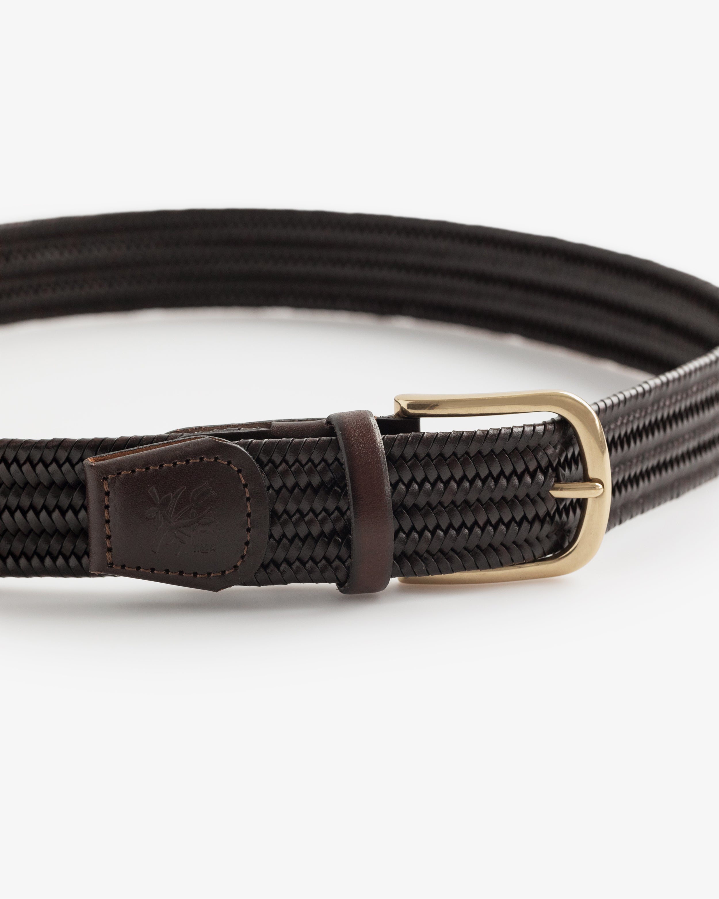 braided leather strap