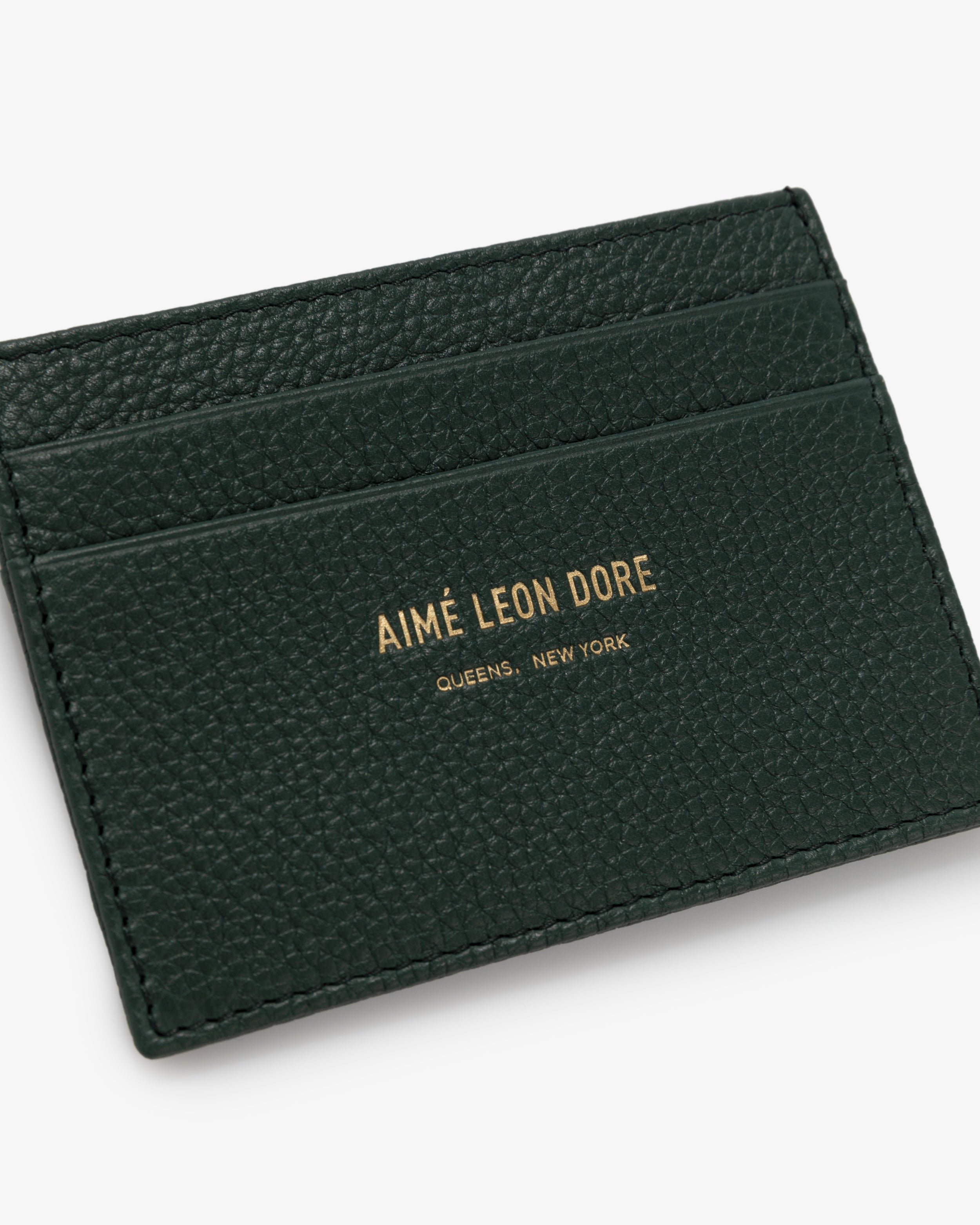 Leather Card Holder – Aimé Leon Dore
