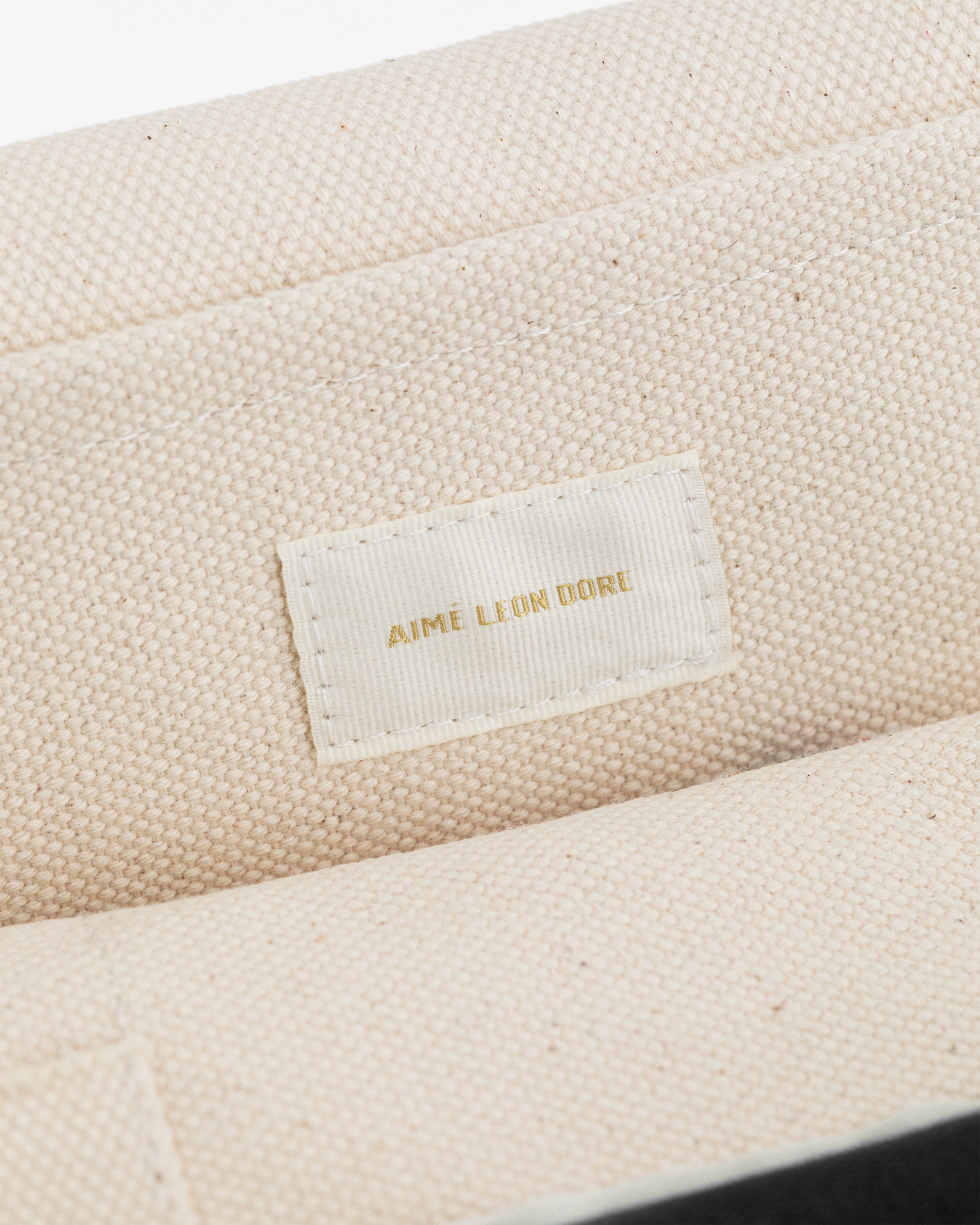 Crest Contrast Tote Bag – Aimé Leon Dore
