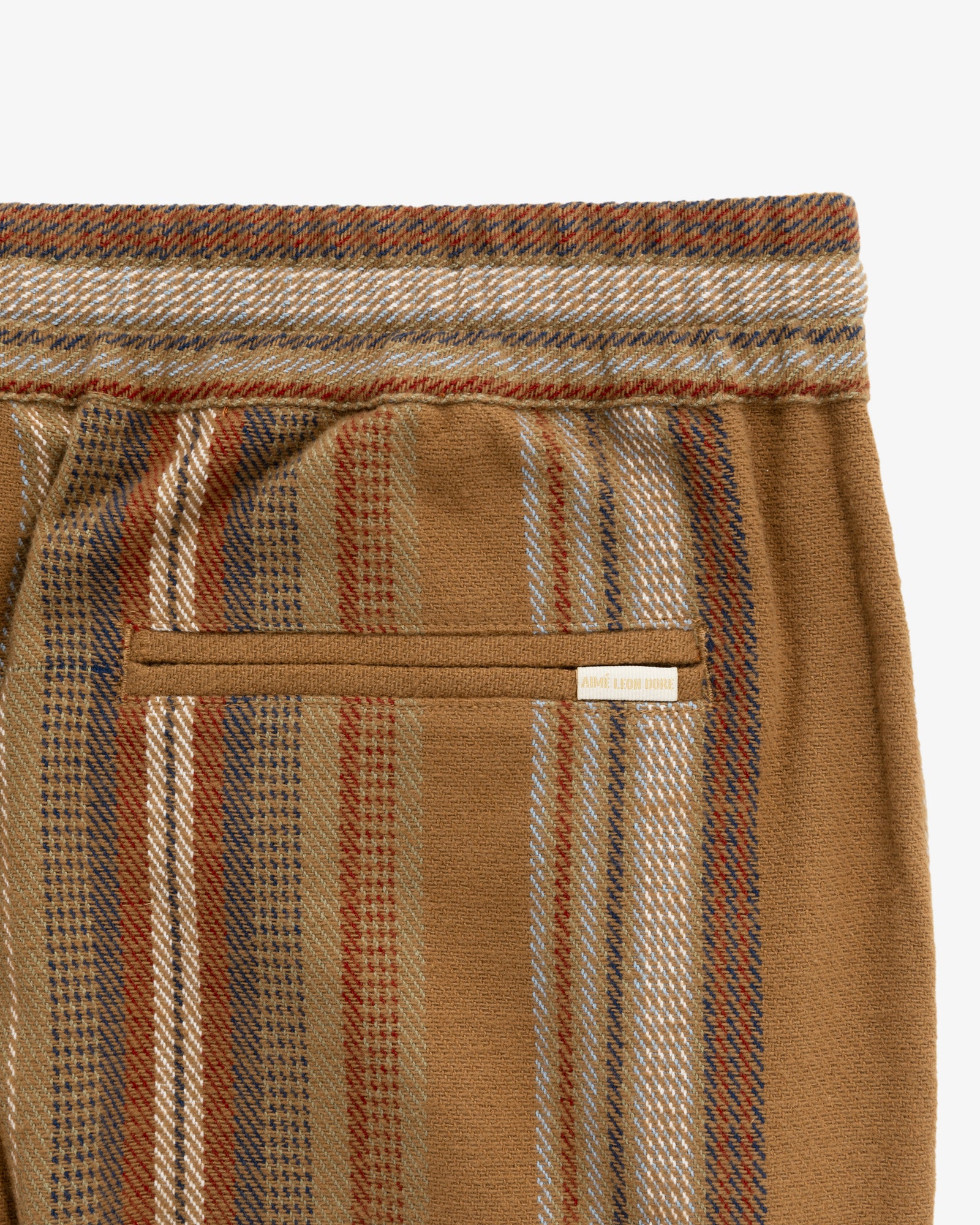 Blanket Stripe Drawstring Pant