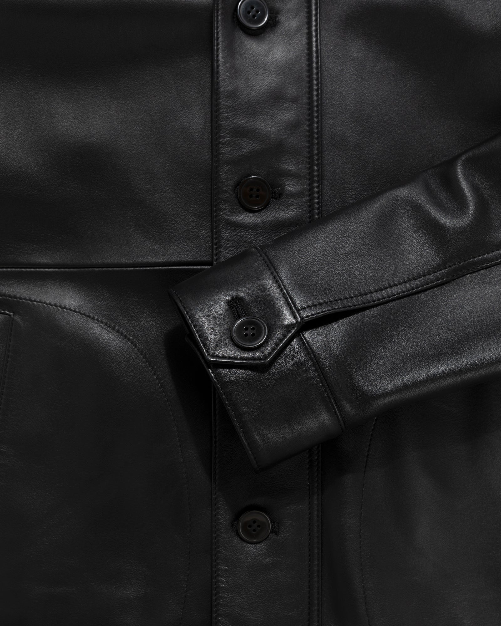 Leather N-1 Deck Jacket