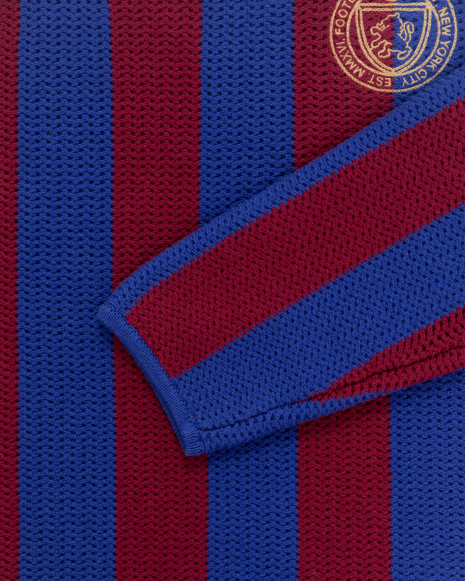 Long-Sleeve Knit Soccer Jersey