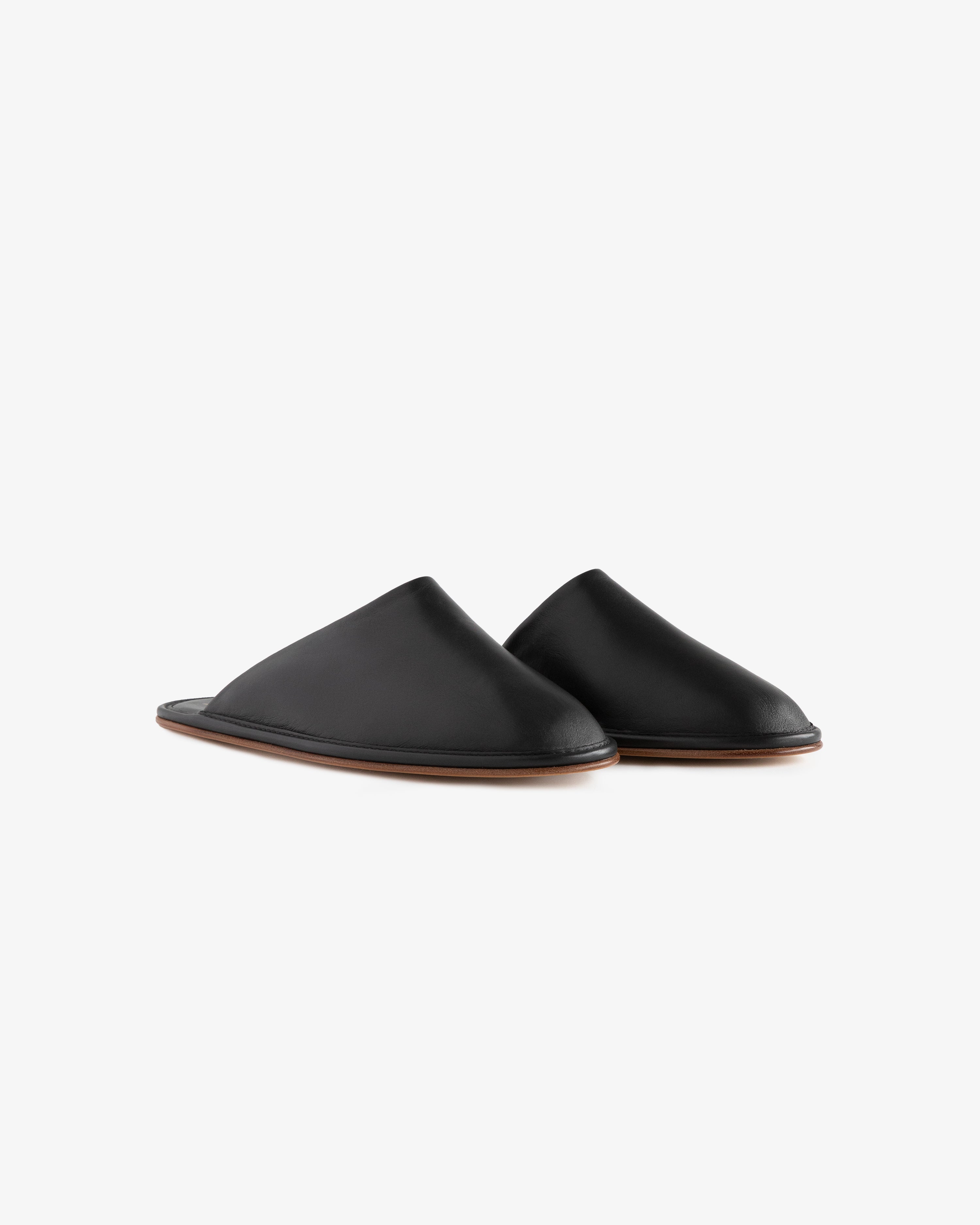 Leather   Travel Slipper