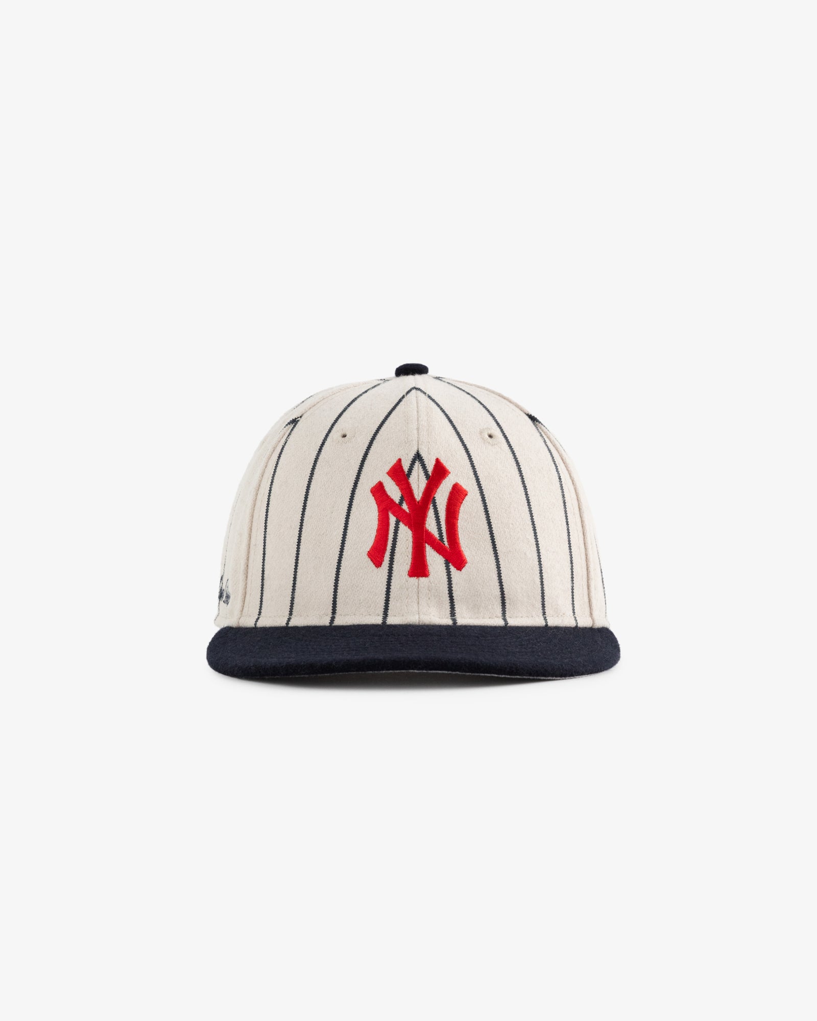 ALD New Era Wool Yankees Hat Cream