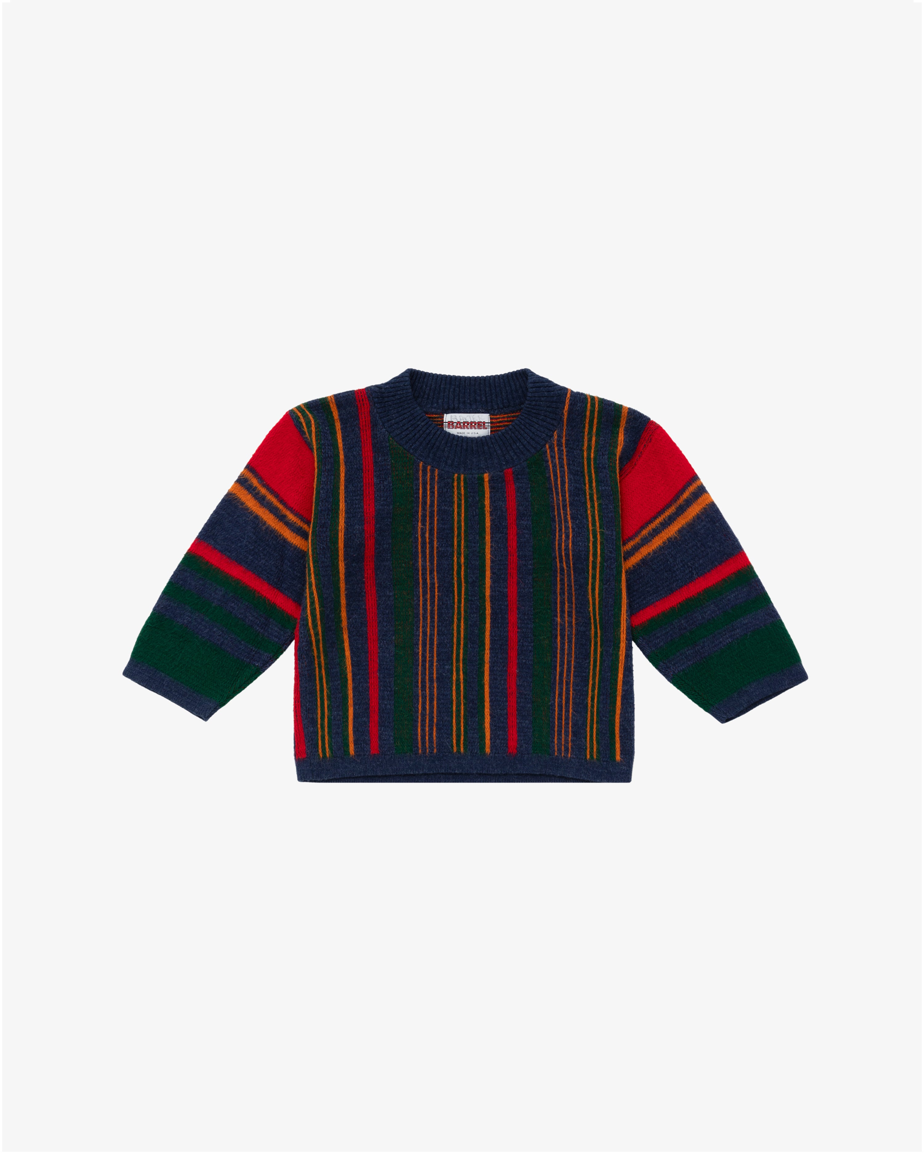 Vintage Kids Striped Sweater