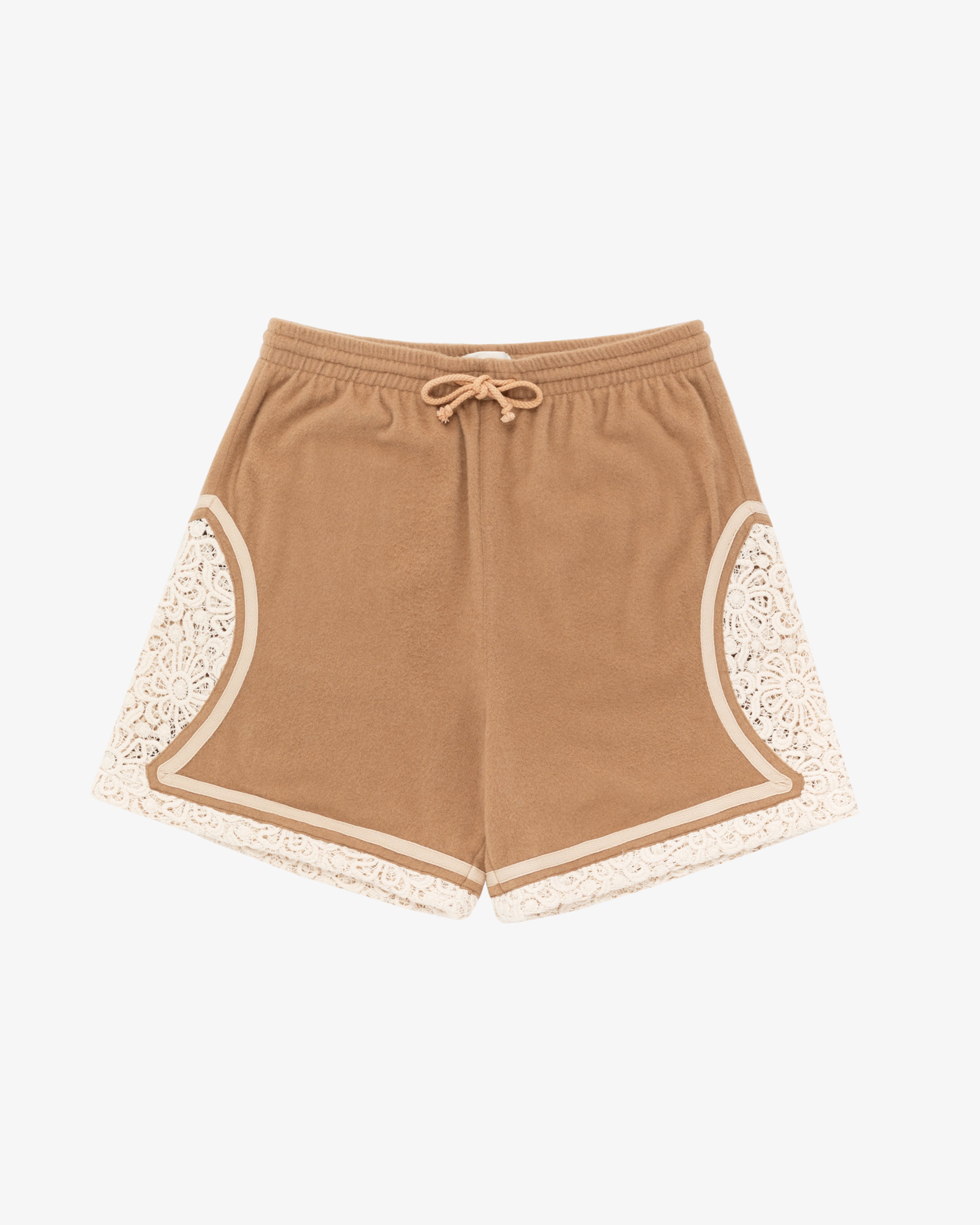 Lace Camel Court Short – Aimé Leon Dore