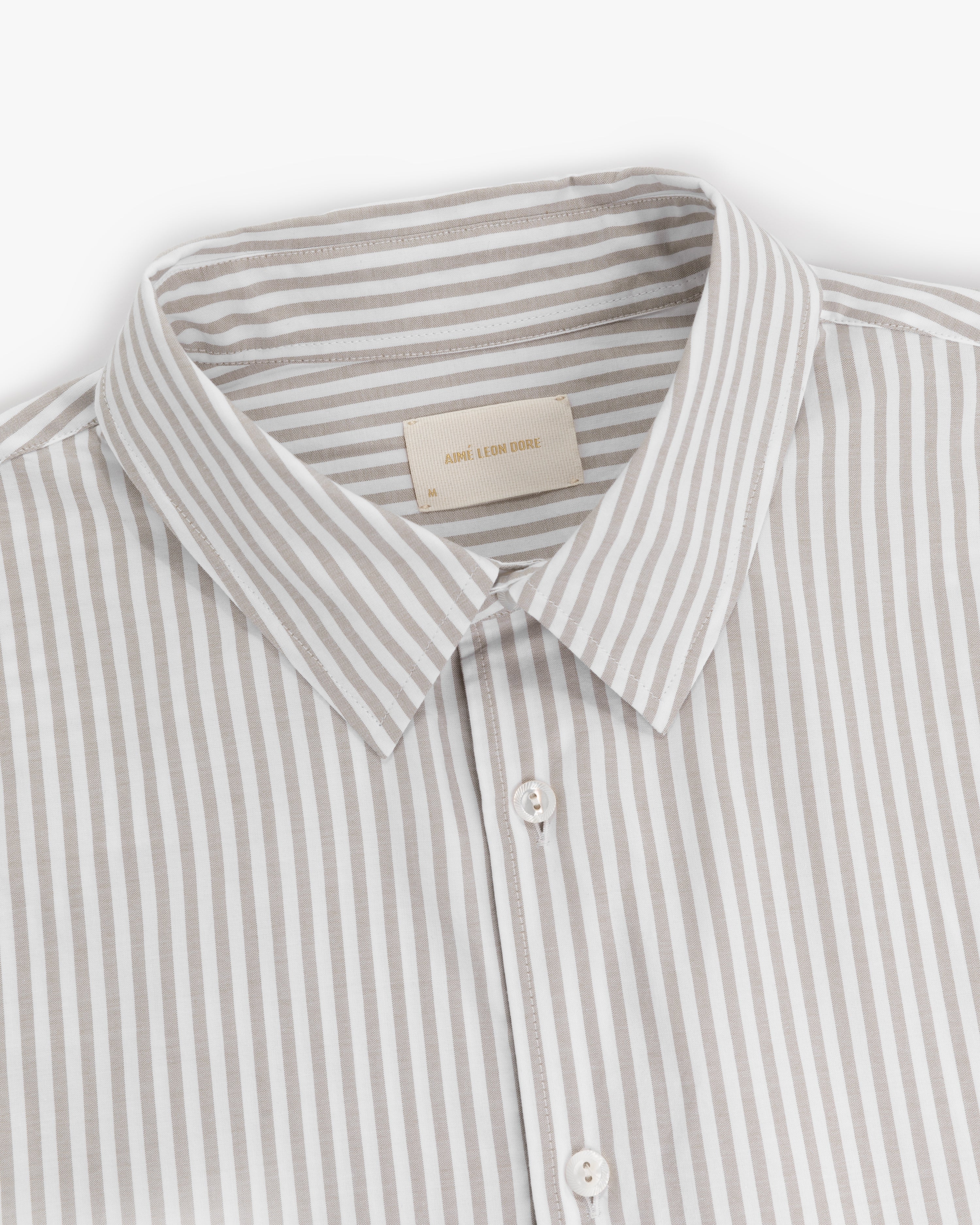 Striped Poplin Shirt – Aimé Leon Dore