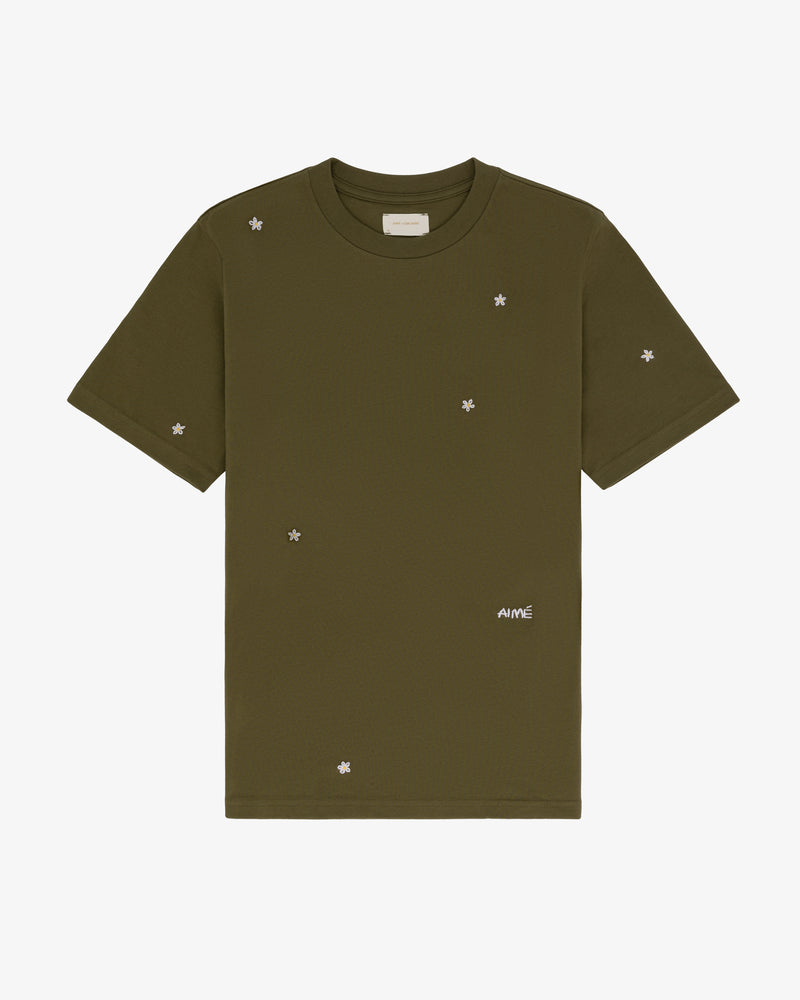 aime leon dore slub pocket tee