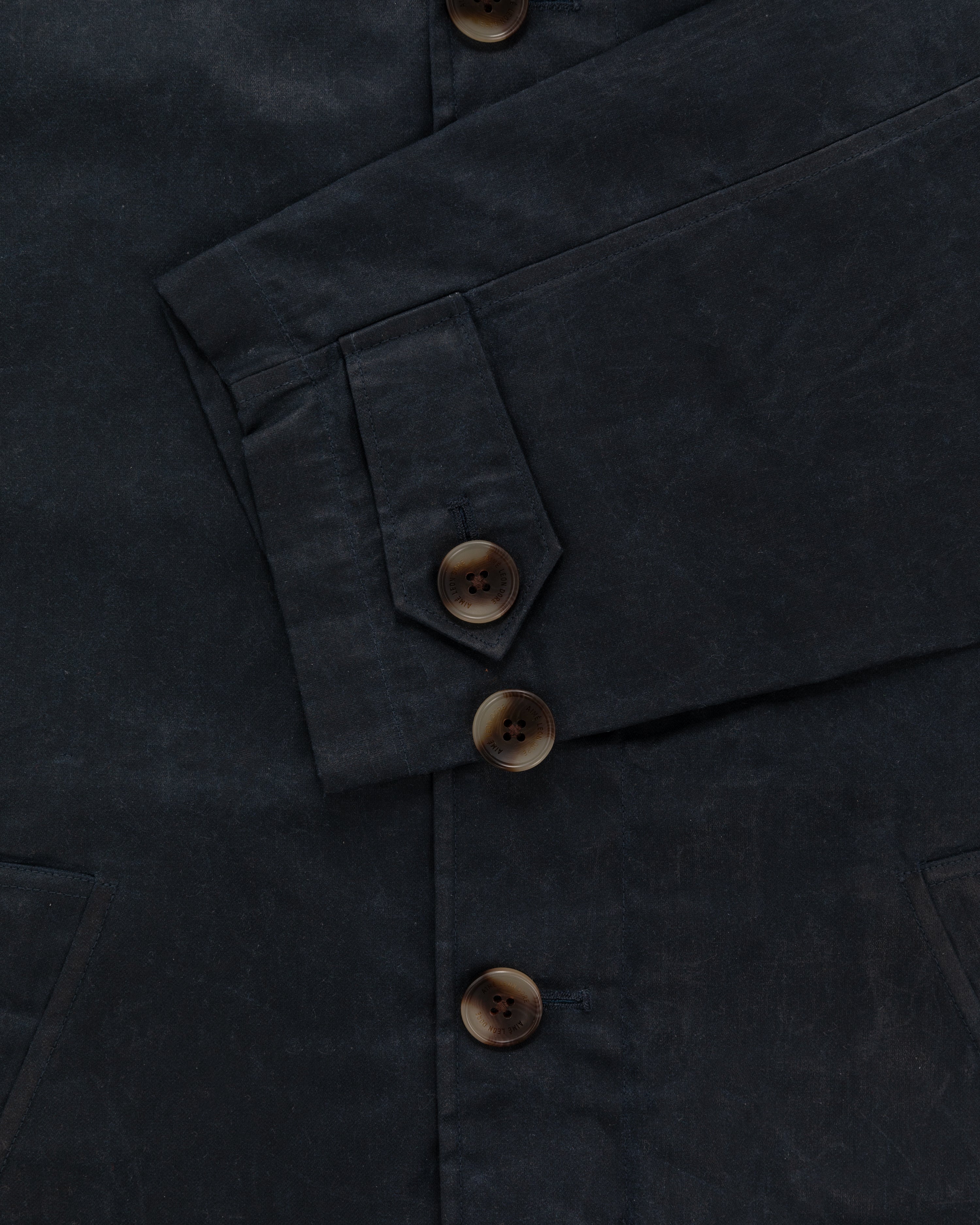 Waxed Cropped Topcoat