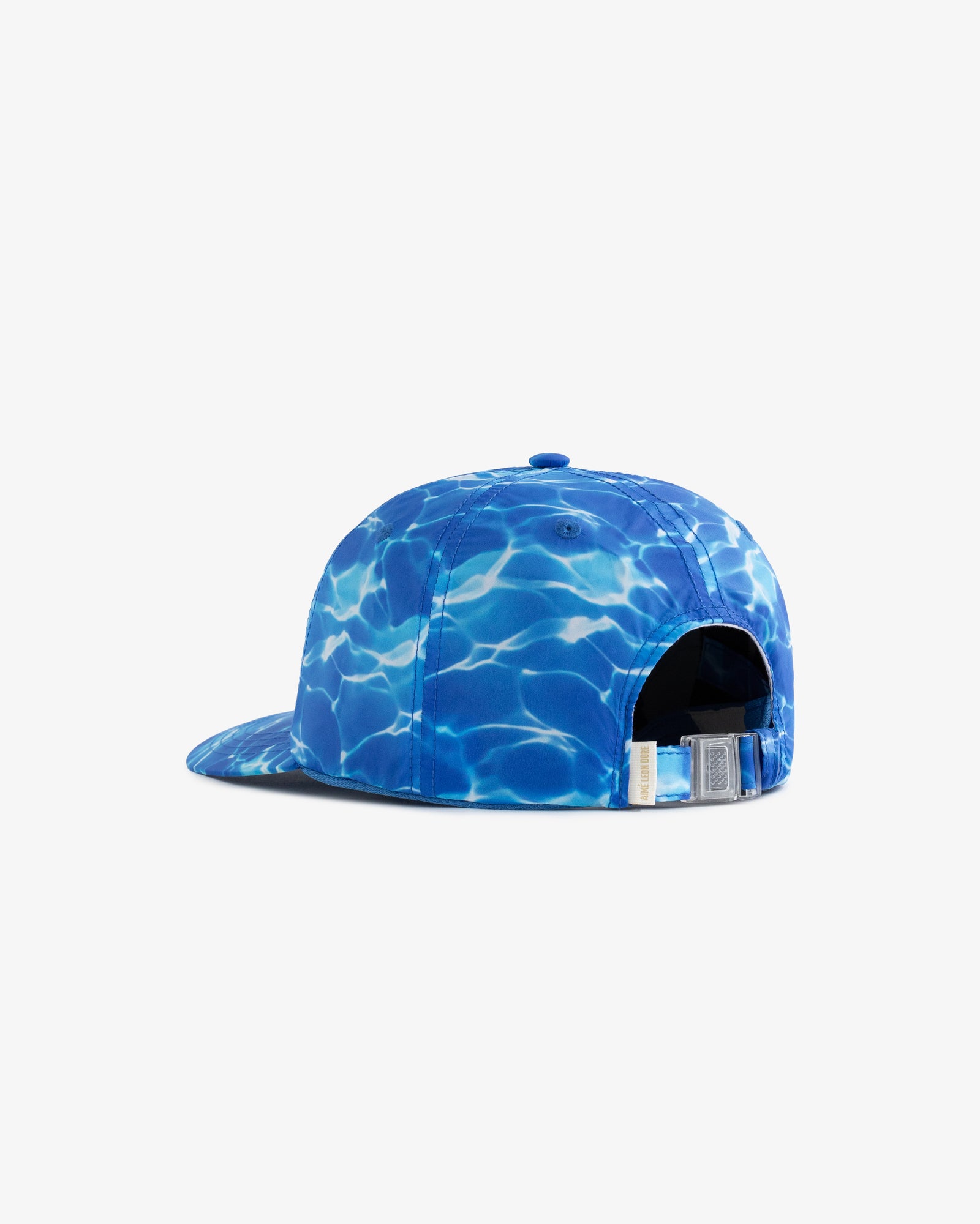 Aqua Print Nylon Hat