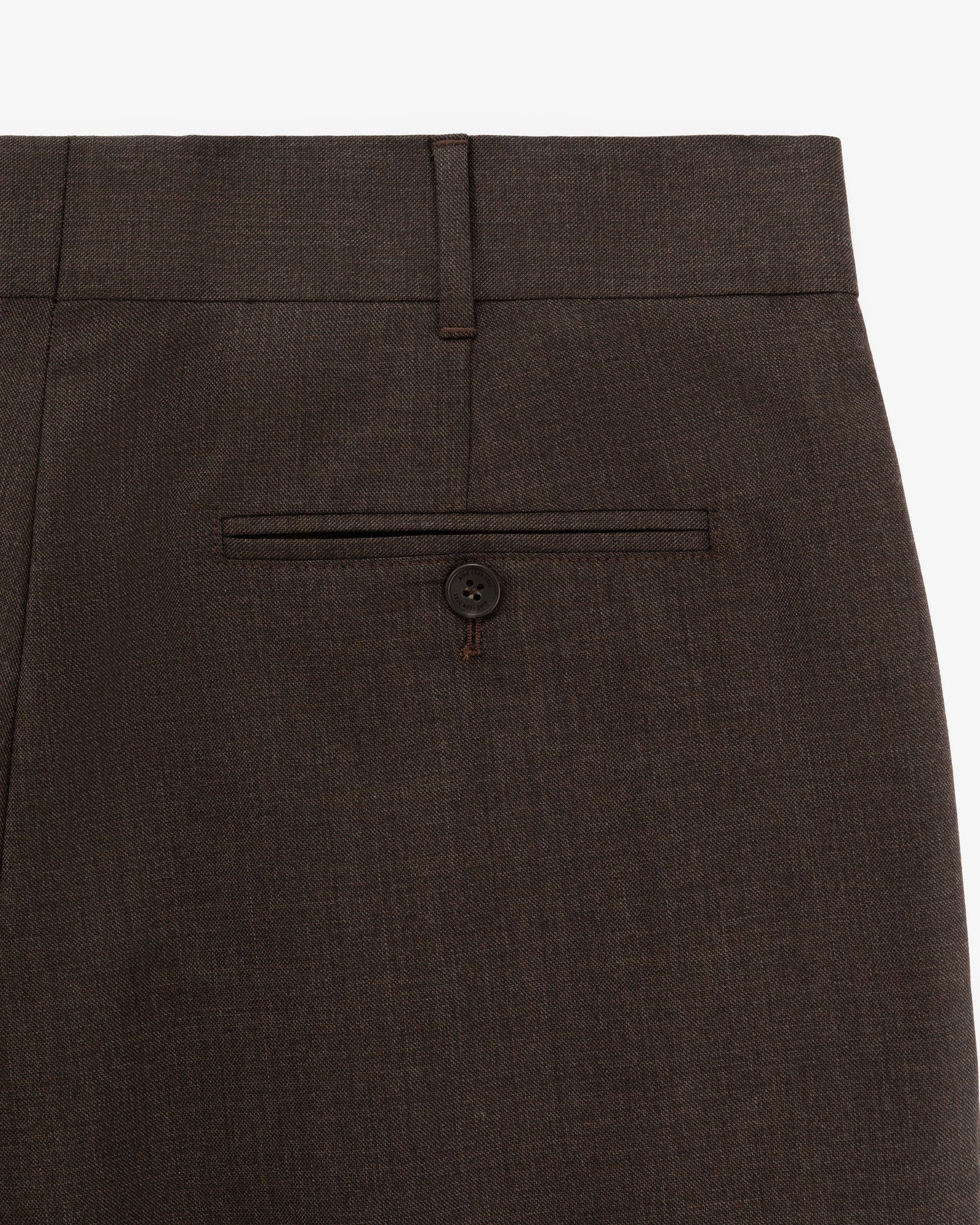 Double Pleated Wool  Trouser