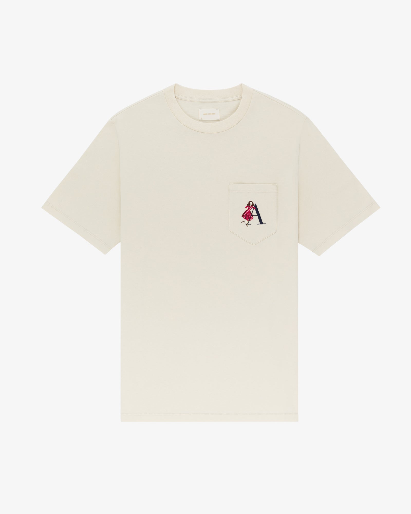 Embroidered 'A' Pocket Tee