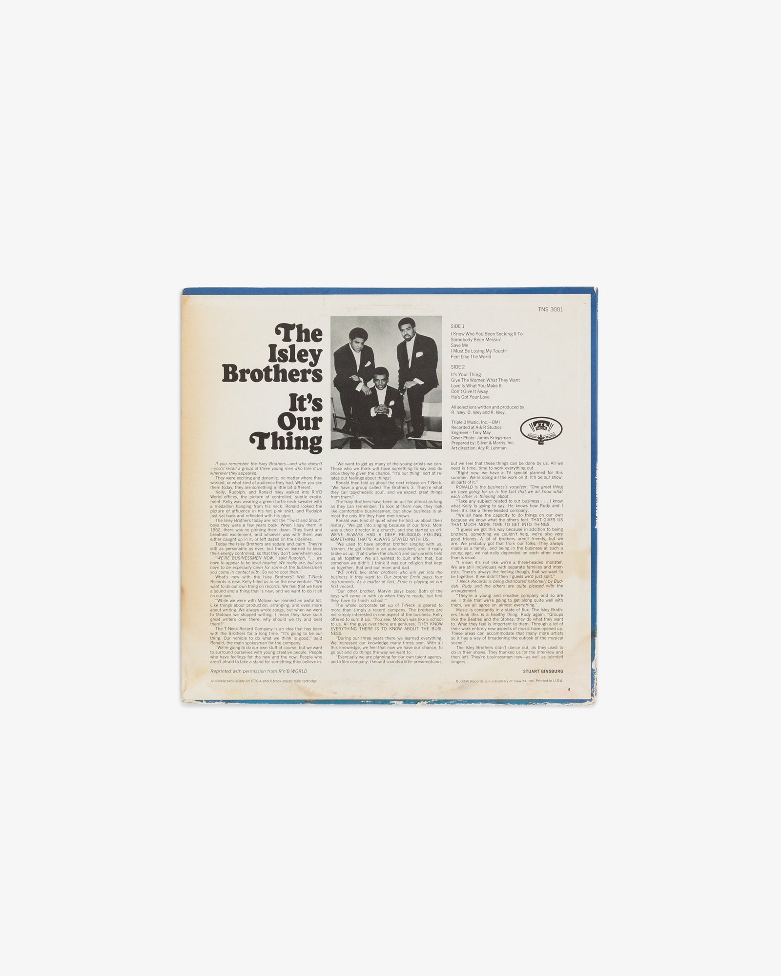 The Isley Brothers – It's Our Thing LP