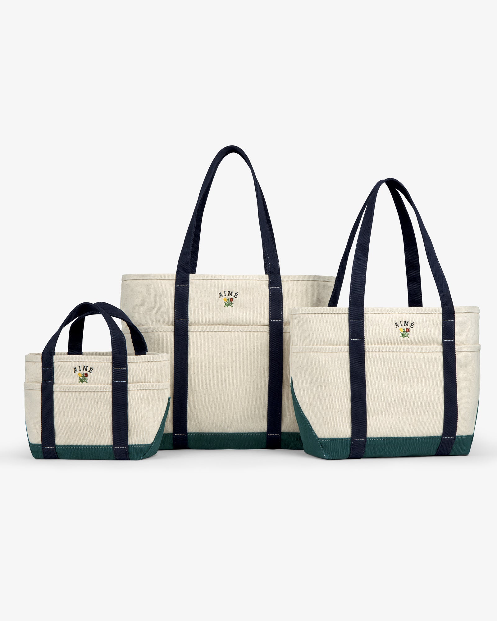 Mini Crest Contrast Tote Bag – Aimé Leon Dore
