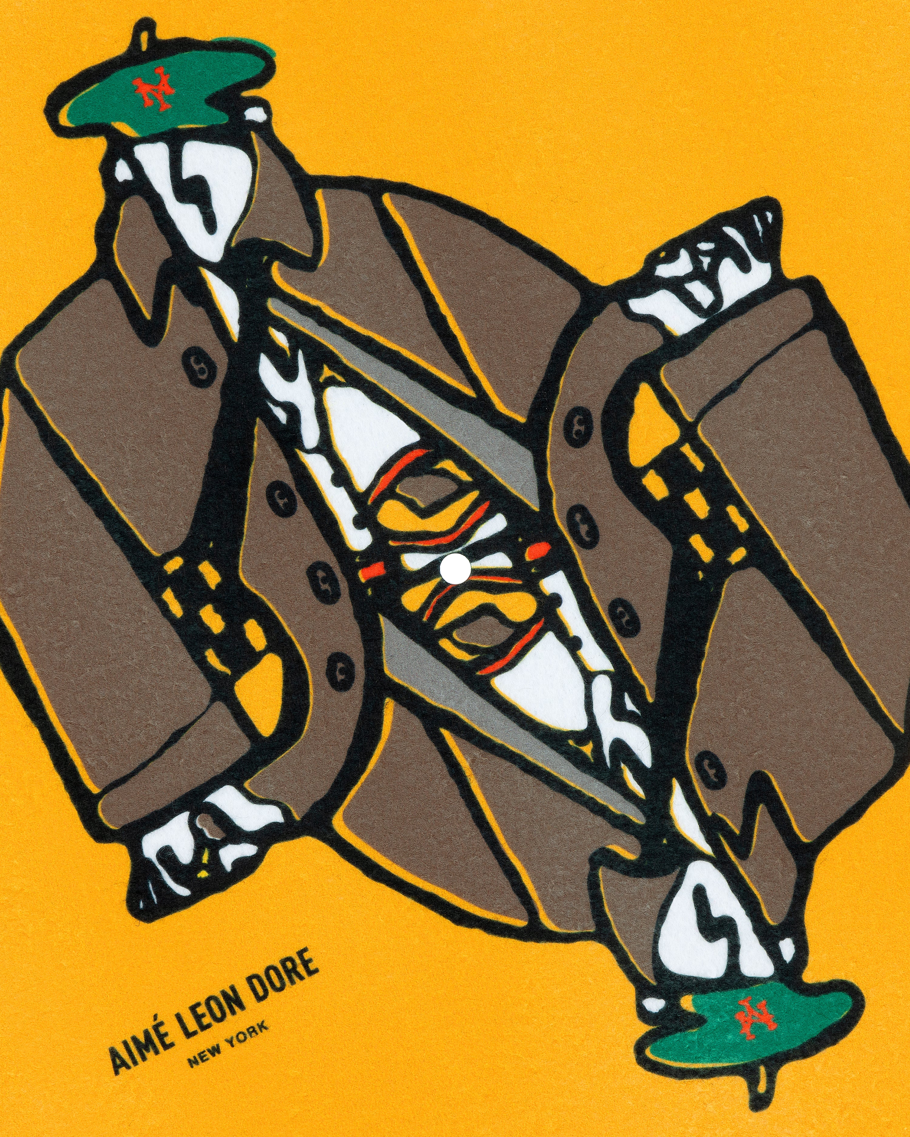 その他 ALD Caricature Graphic Slip Mats Caricature Graphic Slip Mats – Aimé Leon Dore