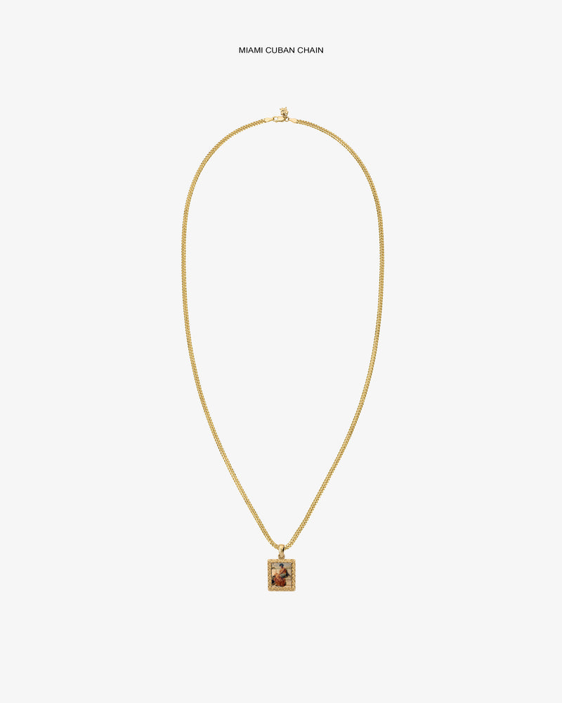 14Kt Gold Sappho Pendant