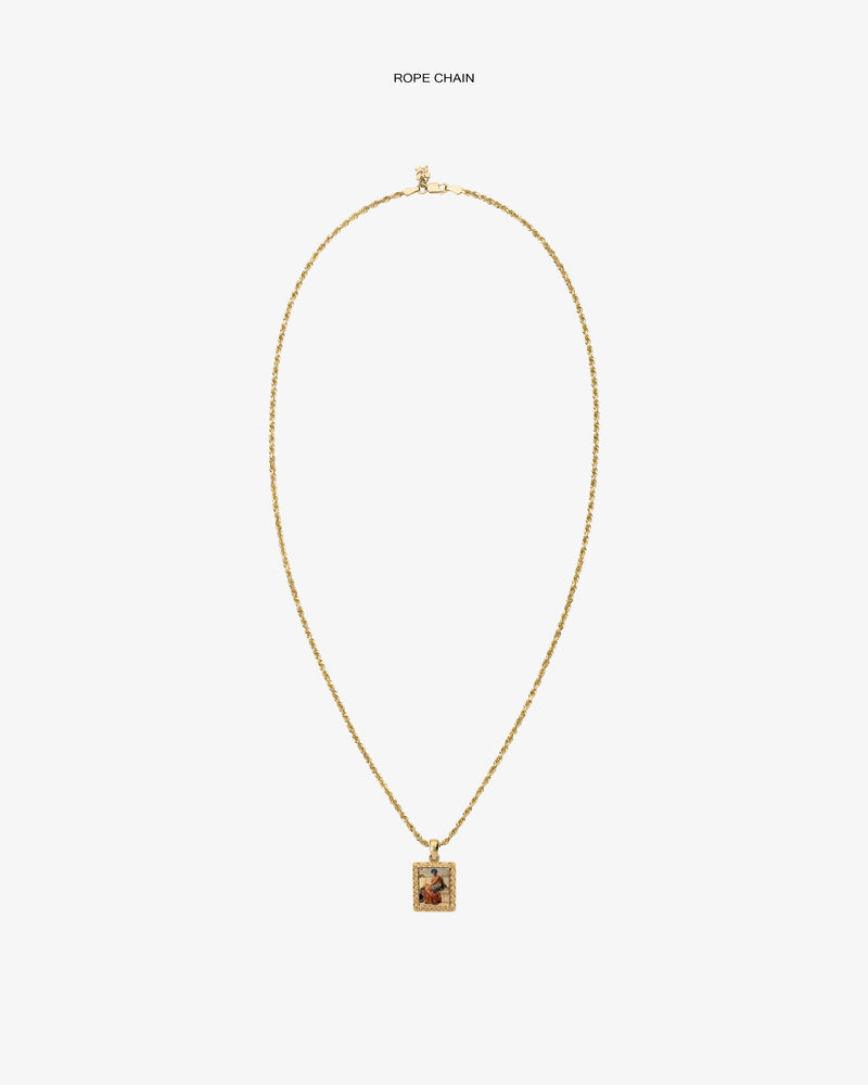 14Kt Gold Sappho Pendant