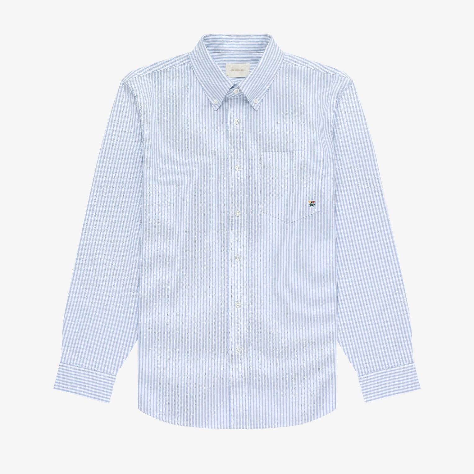 Striped Crest Oxford Shirt Striped Crest Oxford Shirt