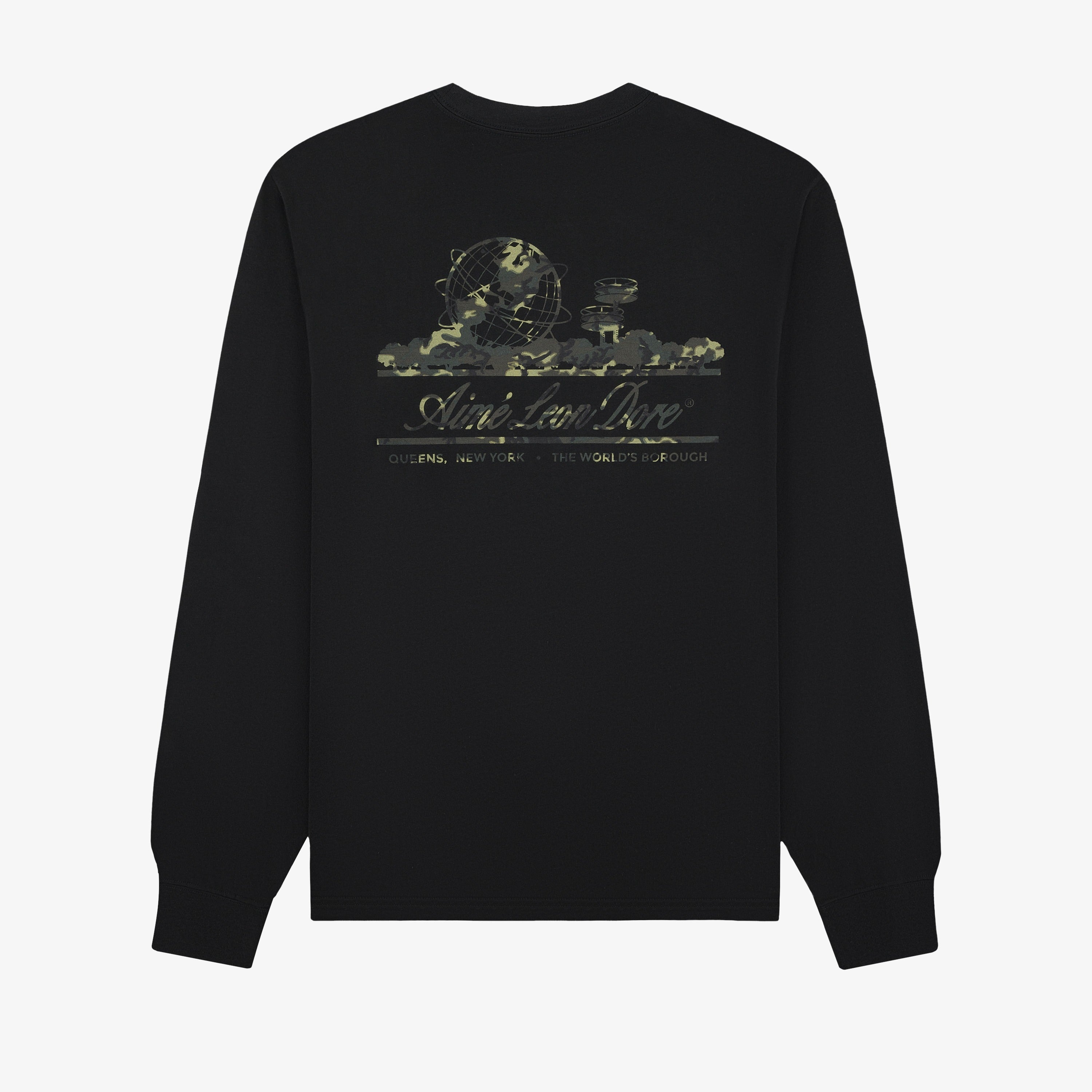 Long-Sleeve Camo Unisphere Tee – Aimé Leon Dore
