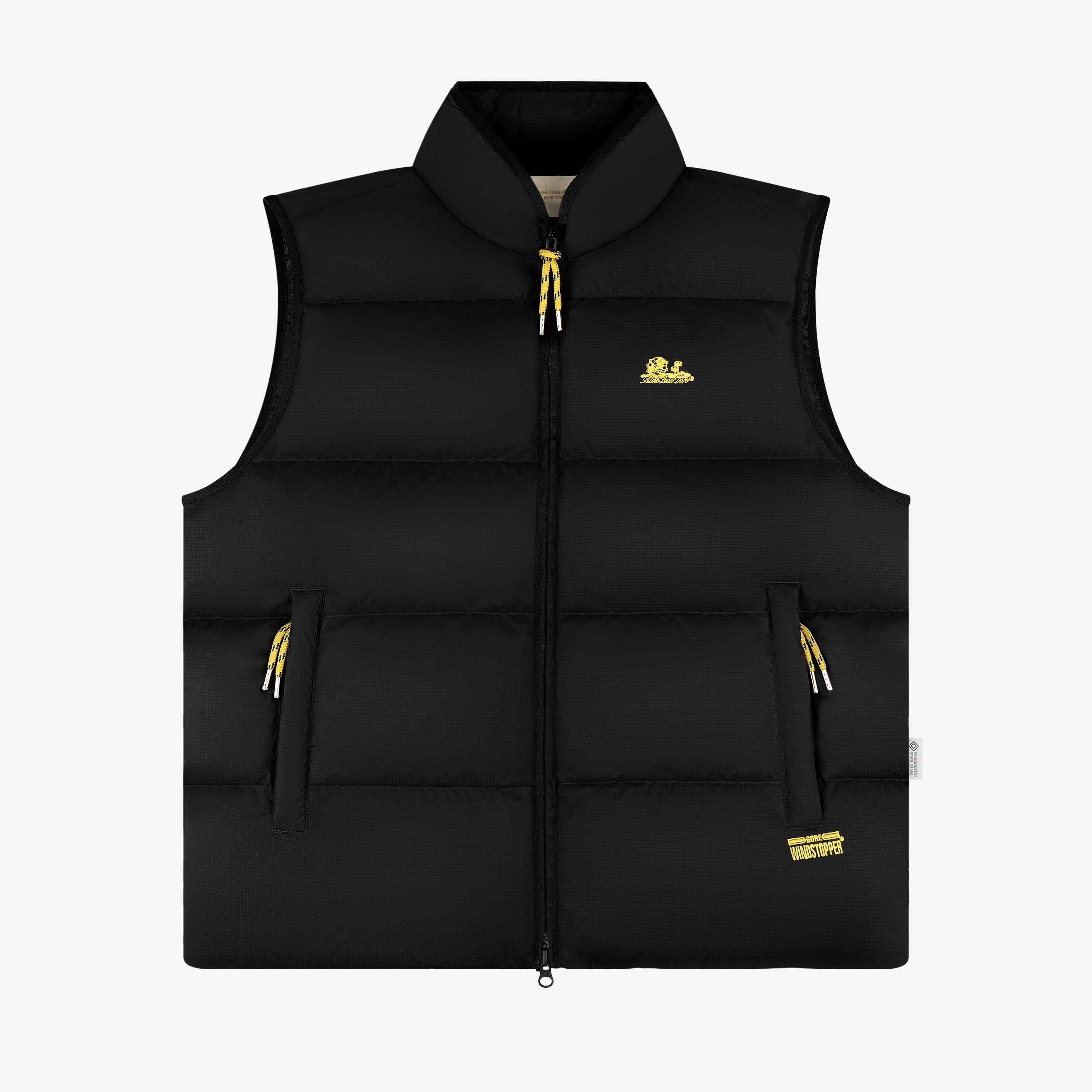 AIMÉ LEON DORE イエローダウンベスト XXL エメレオンドレ ダウンベスト イエロー AIME LEON DORE - メルカリ