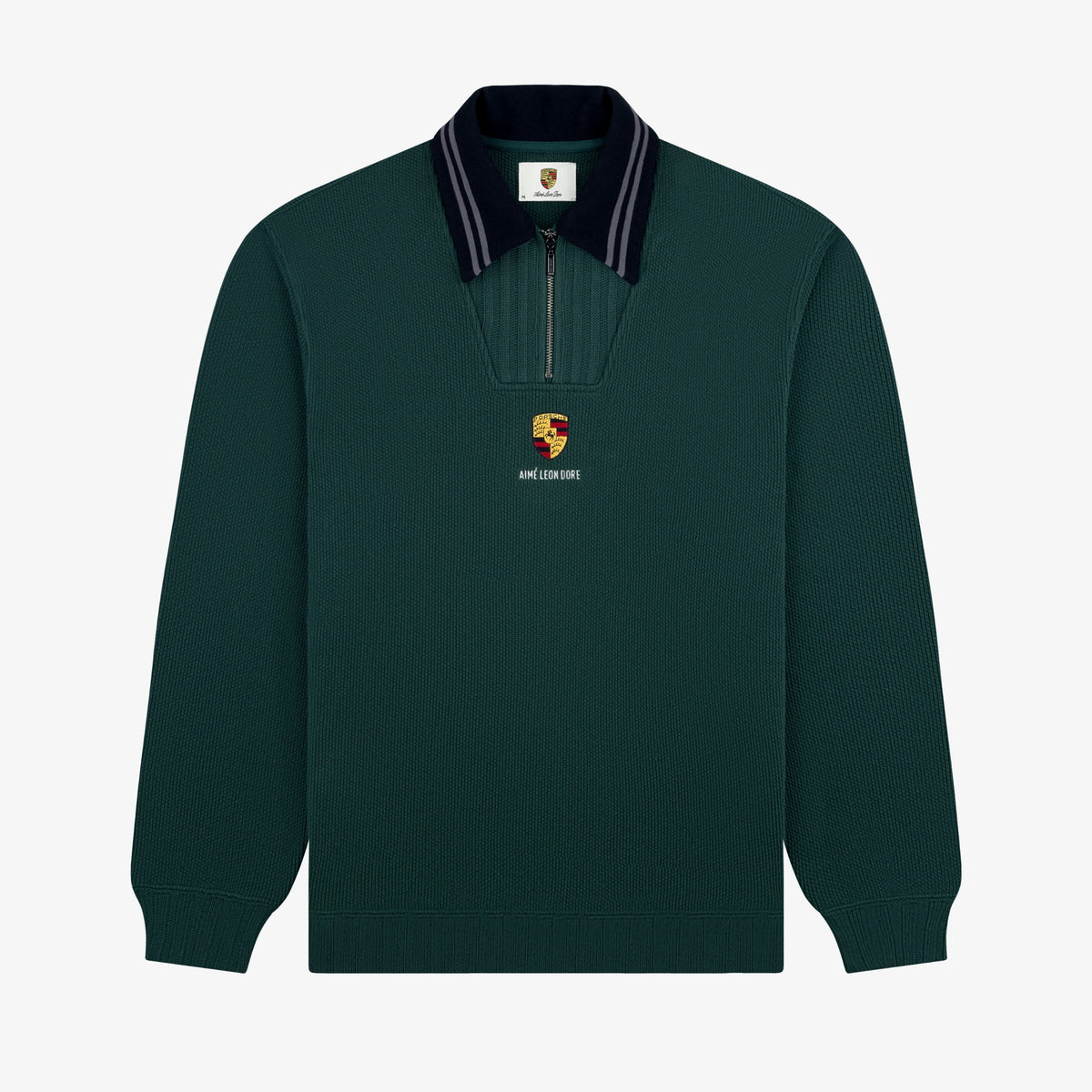 トップス Aime Leon Dore x Porsche 911SC Sweater ALD / Porsche Jacquard Collar Quarter Zip Pullover – Aimé Leon Dore