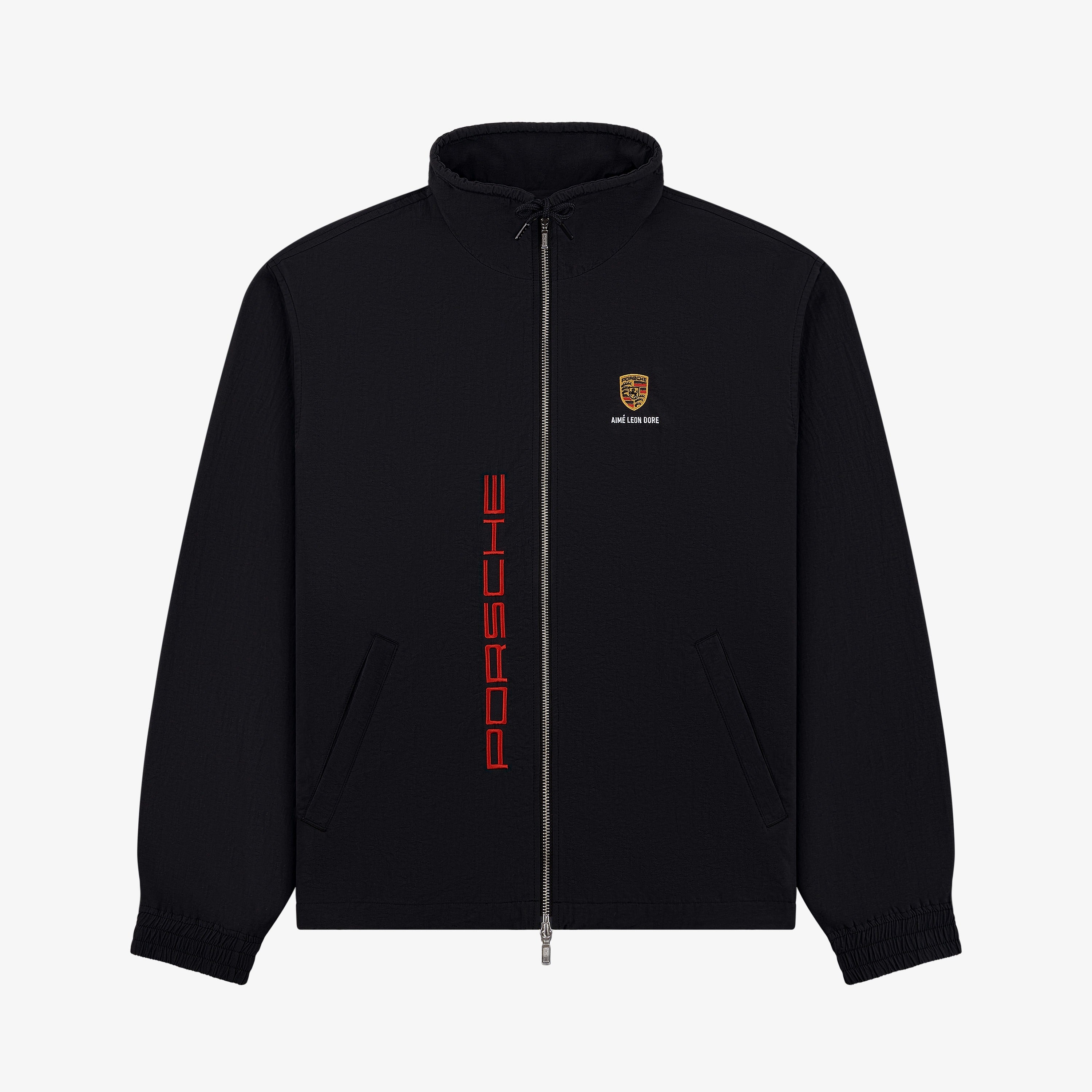 AIMÉ LEON DORE Racing Jacket Aime Leon Dore Satin Pit Crew Racing Jacket Blue Large | eBay