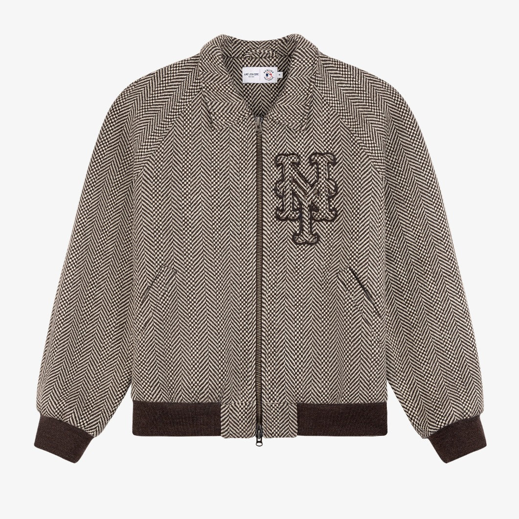 ALD / New York Mets Wool Varsity Jacket – Aimé Leon Dore