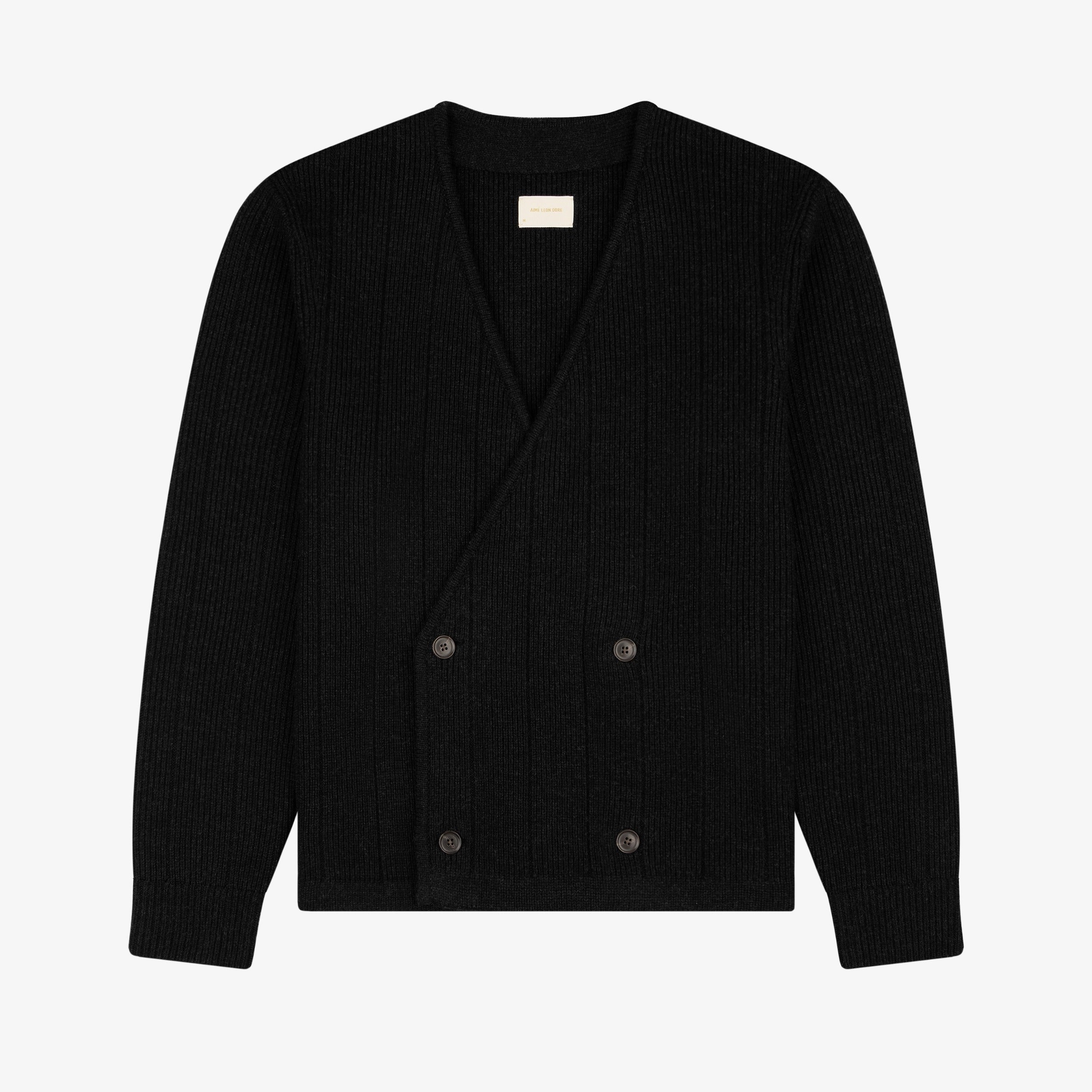 Double-Breasted Merino Cardigan – Aimé Leon Dore