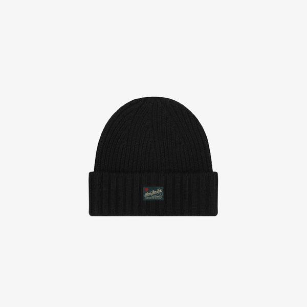 AIMÉ LEON DORE ブラックニット帽 Aime Leon Dore Waffle Knit Beanie Black Men's - FW24 - US