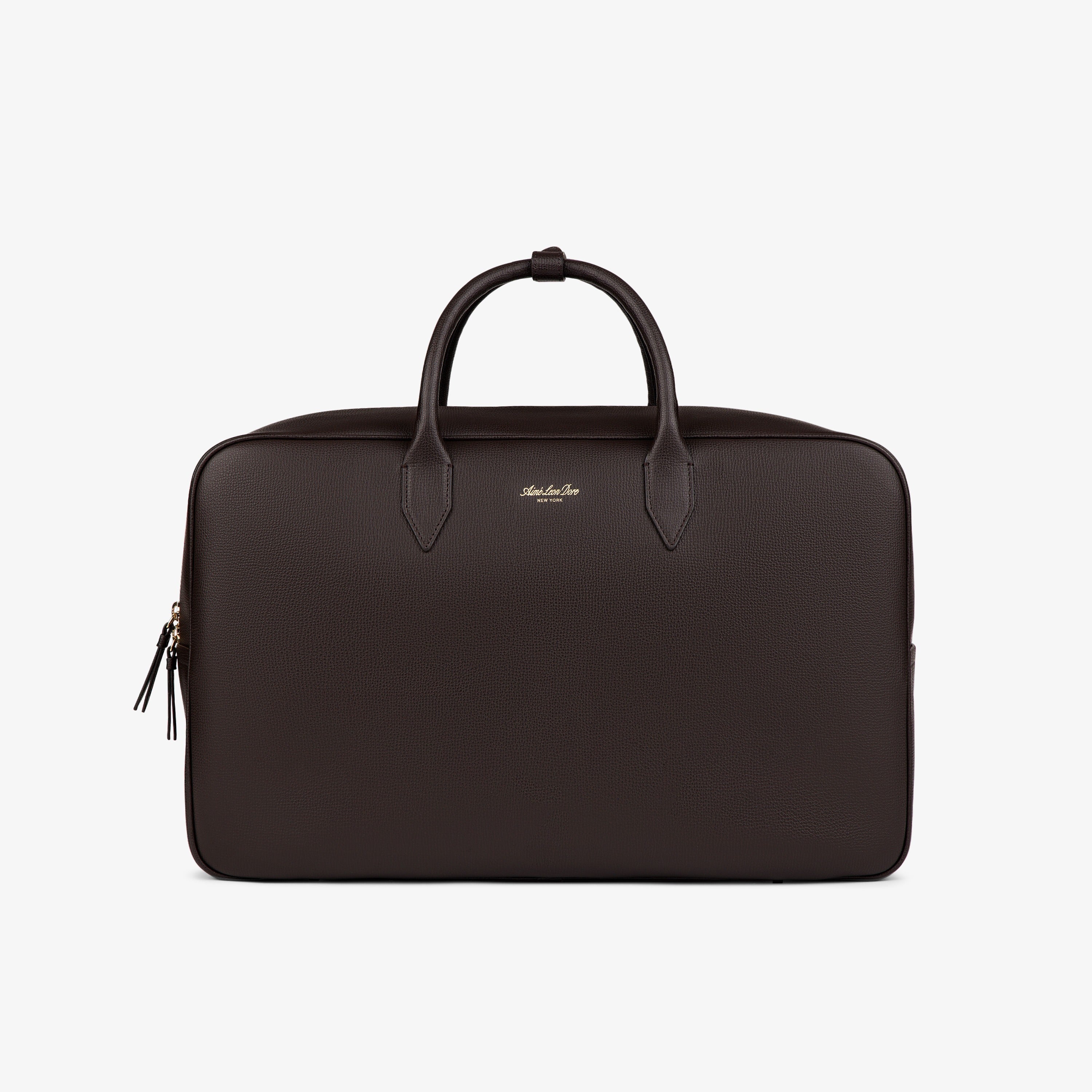 Full Grain Leather Briefcase Duffle – Aimé Leon Dore