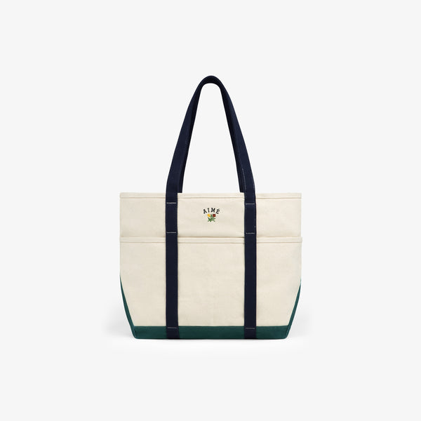 Large Crest Contrast Tote Bag – Aimé Leon Dore