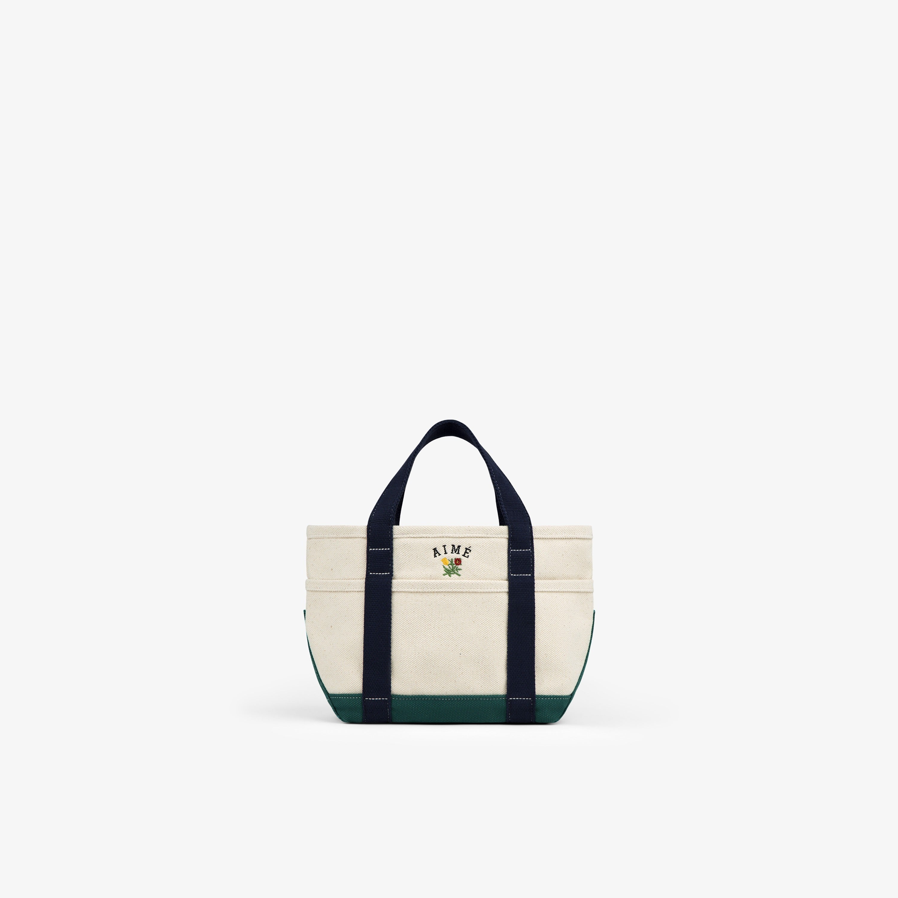 Mini Crest Contrast Tote Bag – Aimé Leon Dore