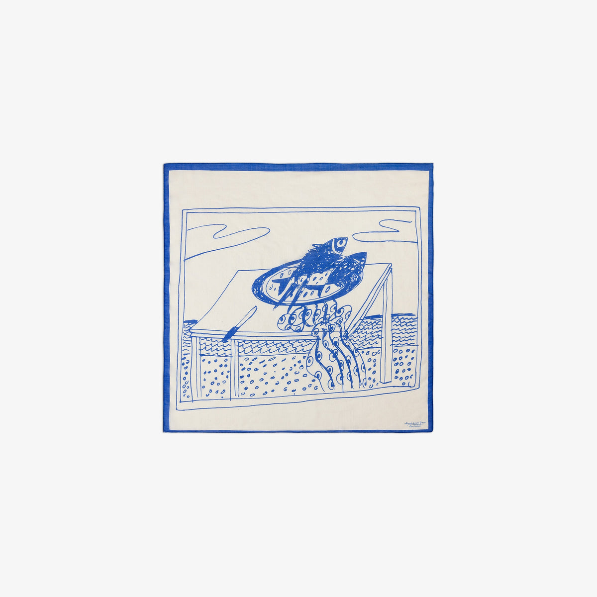 Fassianos Wool Silk Bandana – Aimé Leon Dore