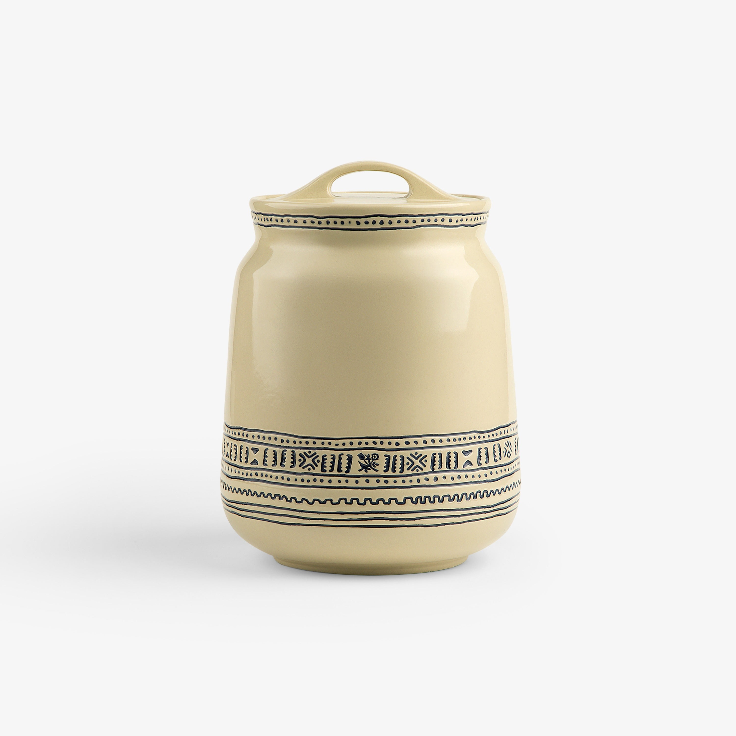 Textile Patterned Treat Jar – Aimé Leon Dore