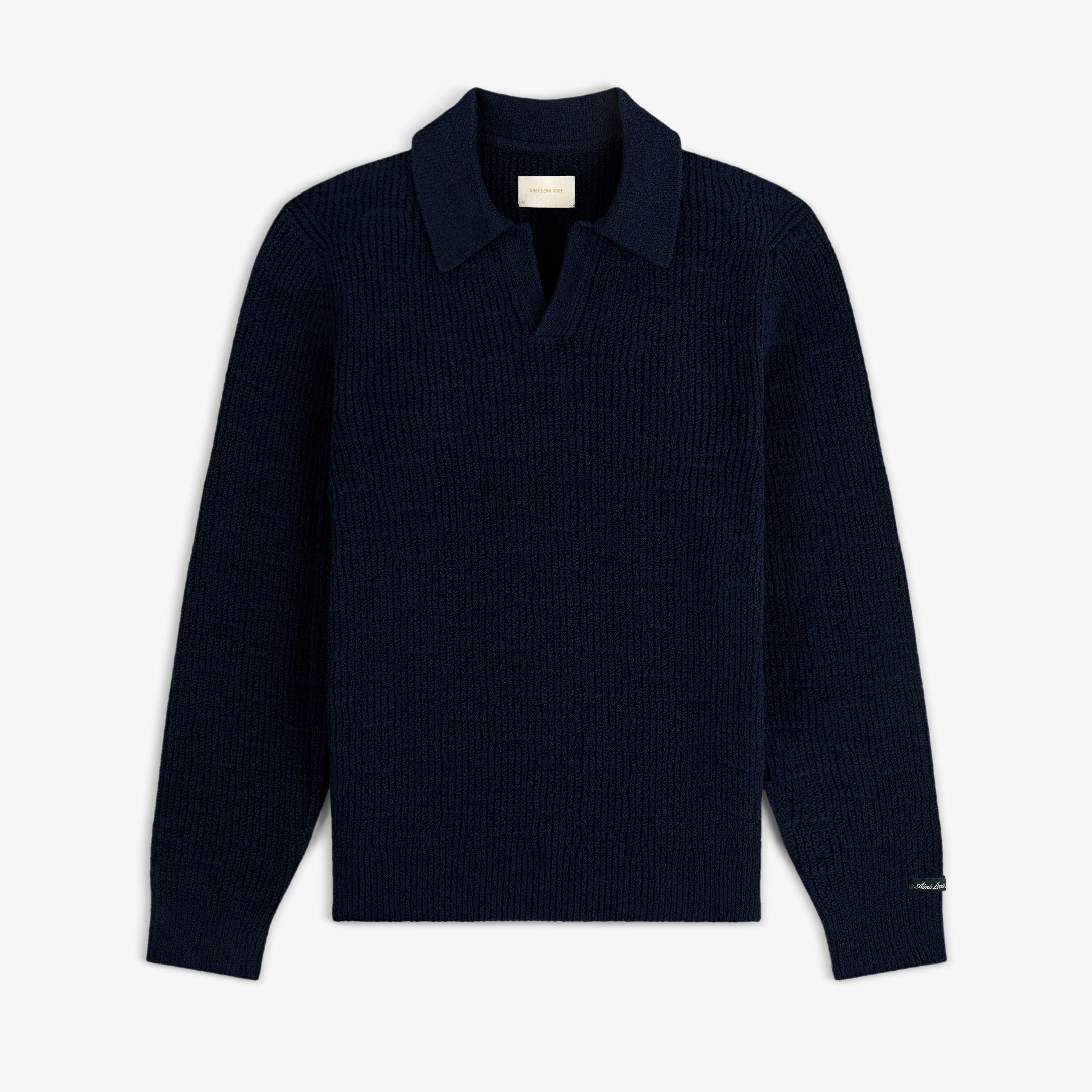 Long-Sleeve Boucle Polo – Aimé Leon Dore