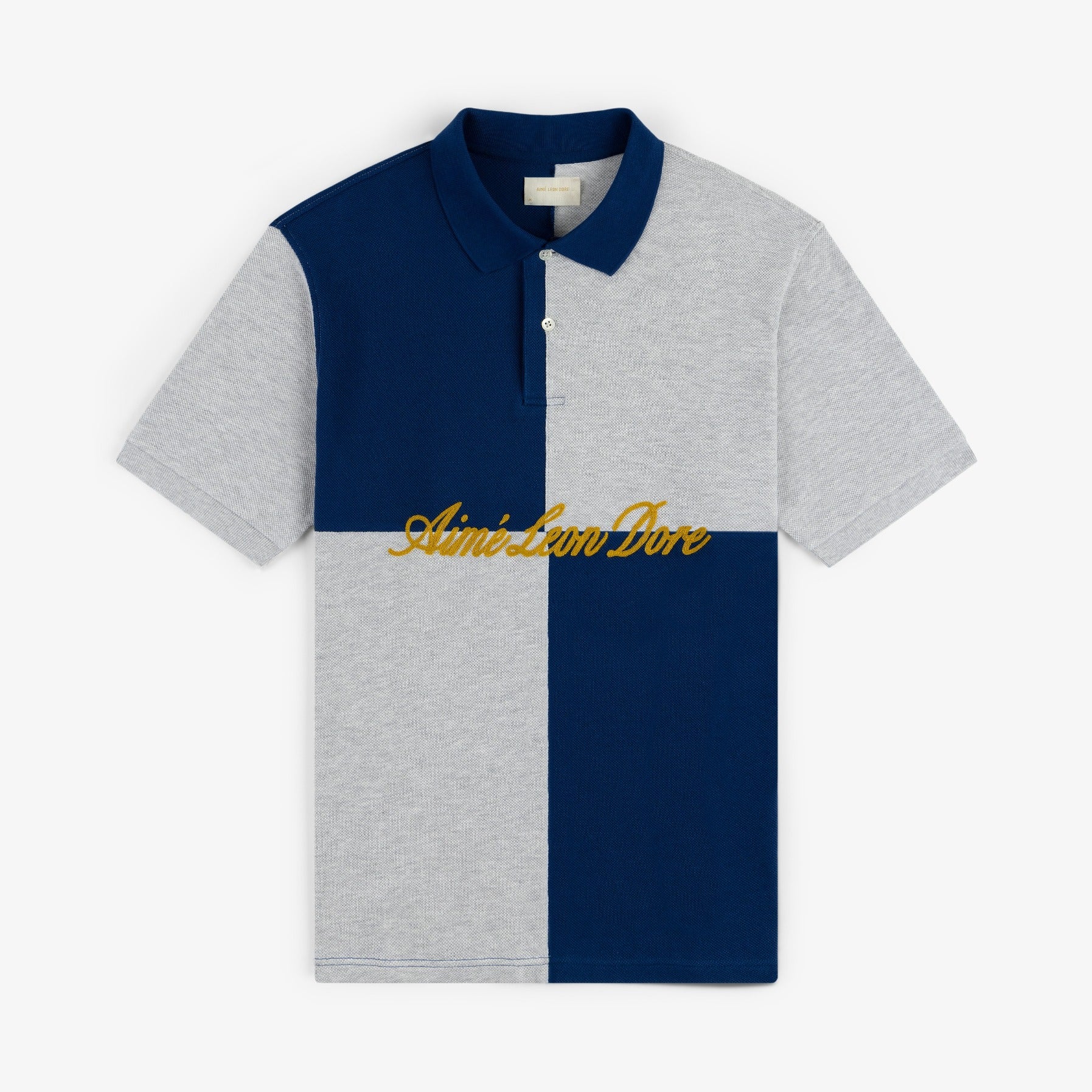 Color Blocked Pique Polo – Aimé Leon Dore