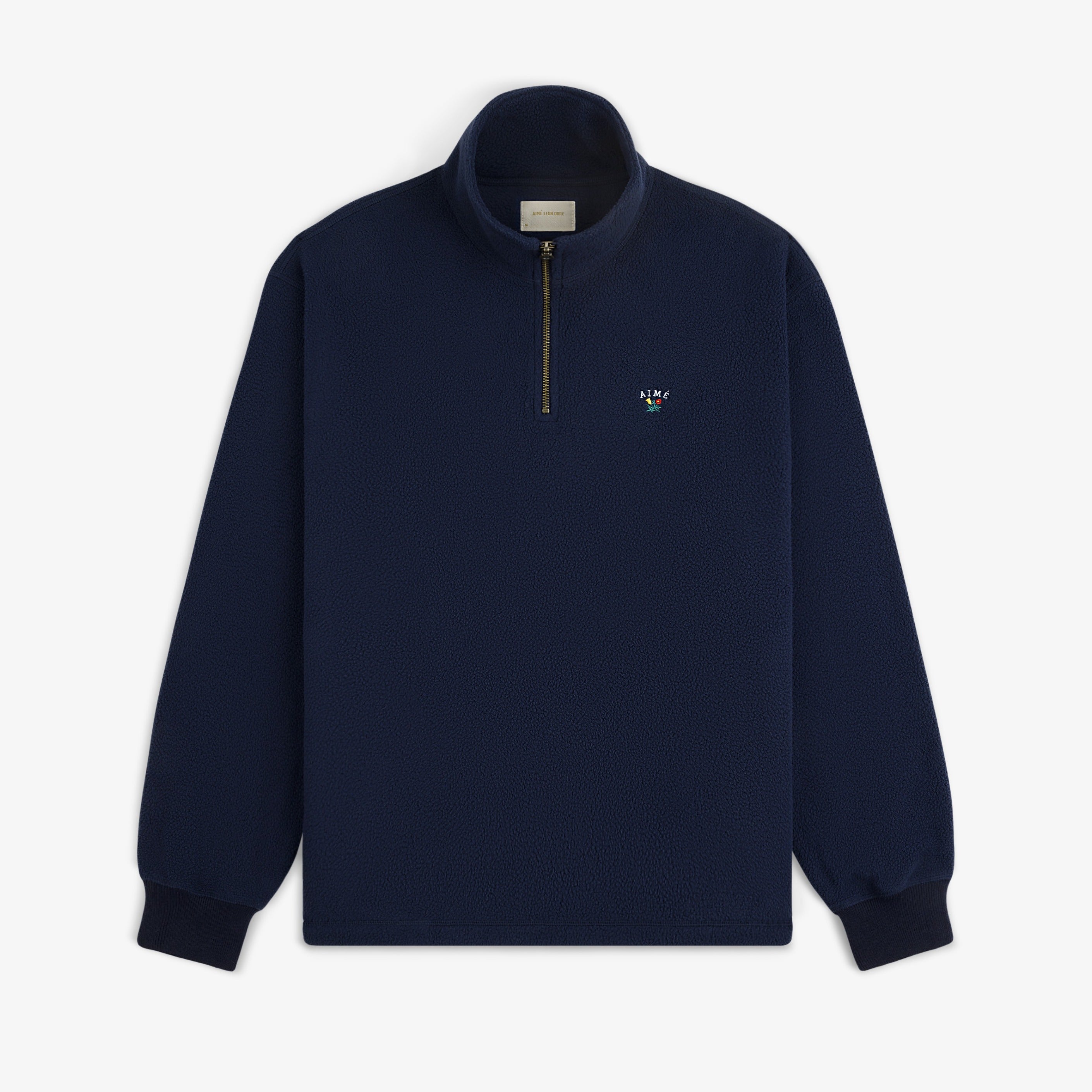 Crest Quarter-Zip Fleece Pullover – Aimé Leon Dore